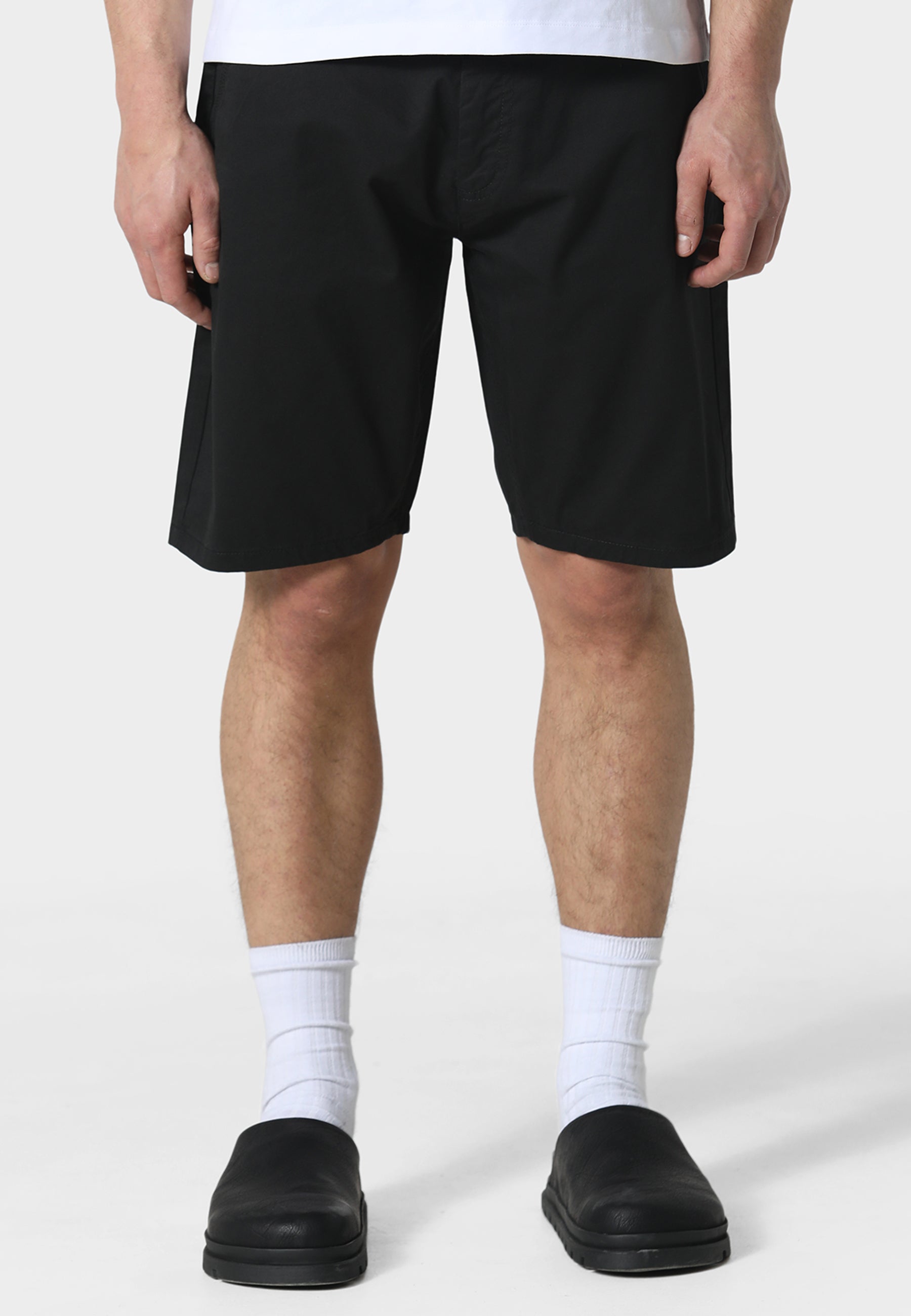 Tywyn Black Chino Shorts