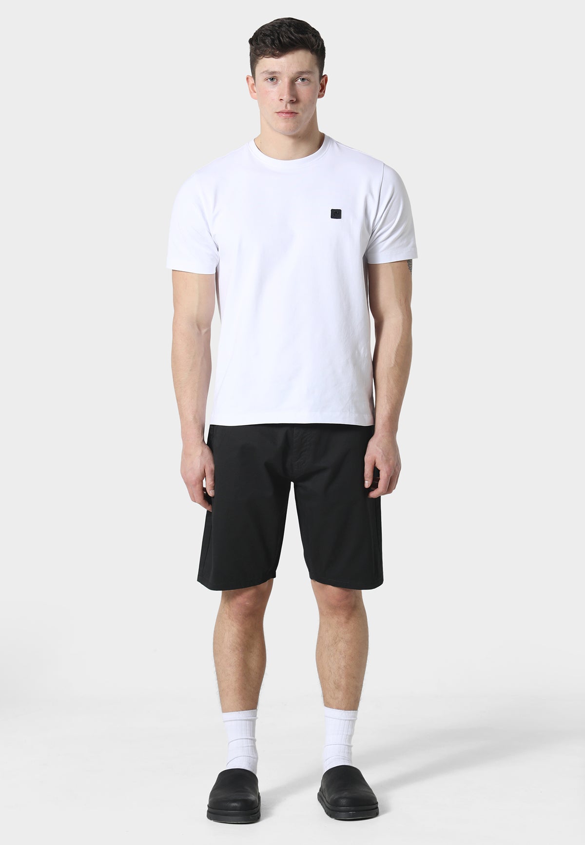 Tywyn Black Chino Shorts