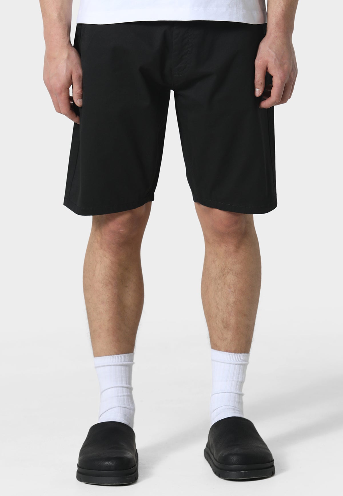 Tywyn Black Chino Shorts