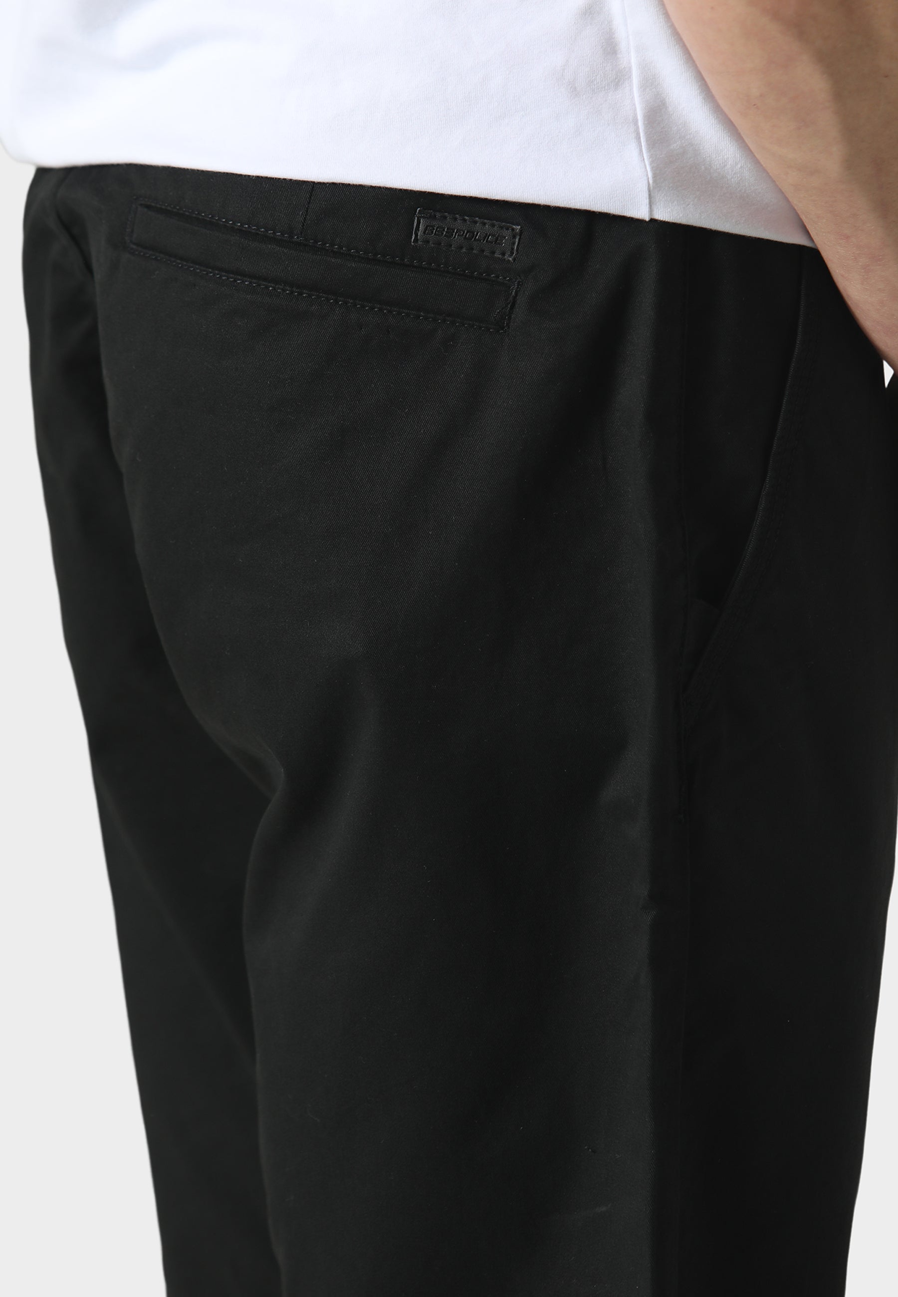 Tywyn Black Chino Shorts