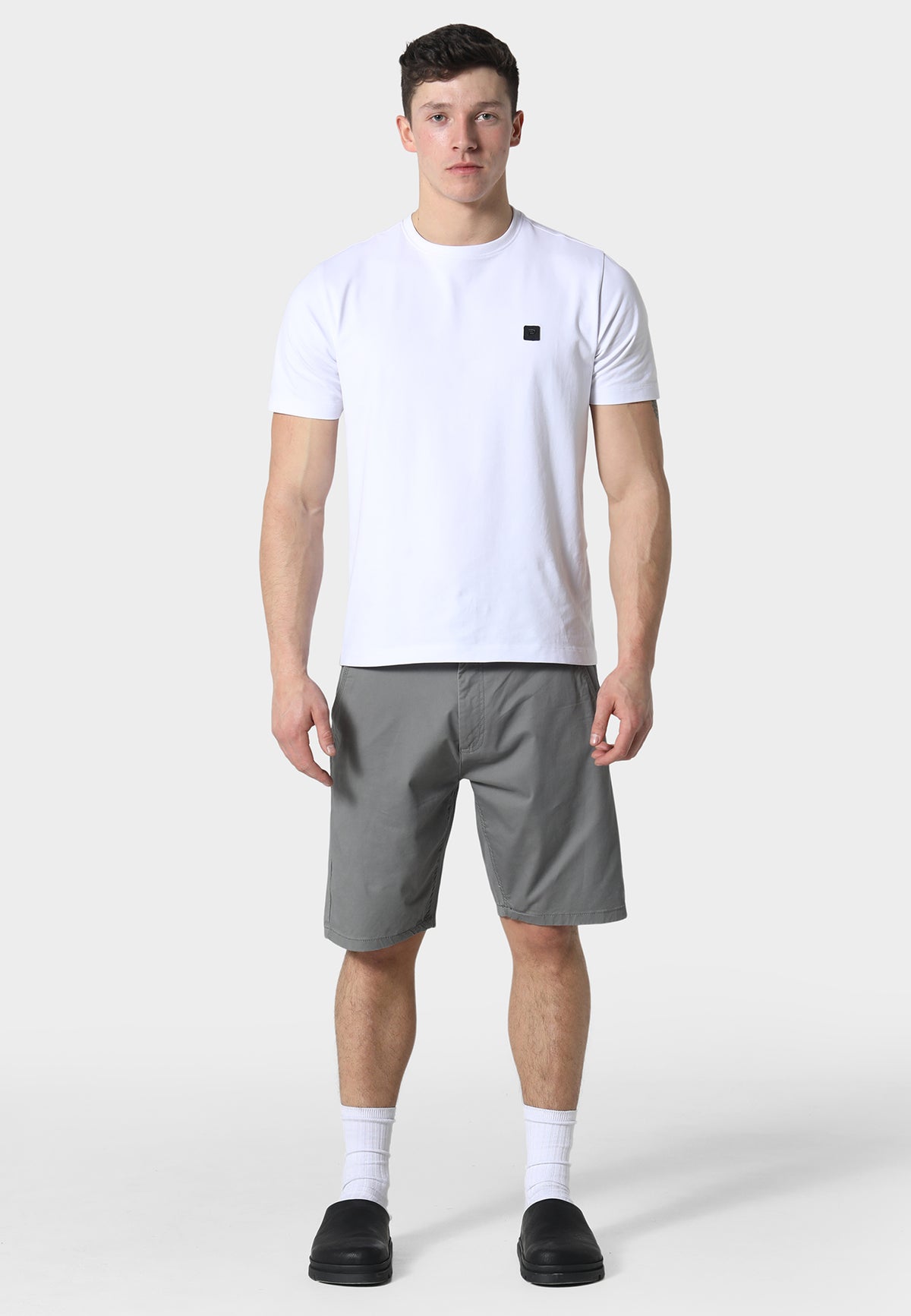 Tywyn Grey Chino Shorts