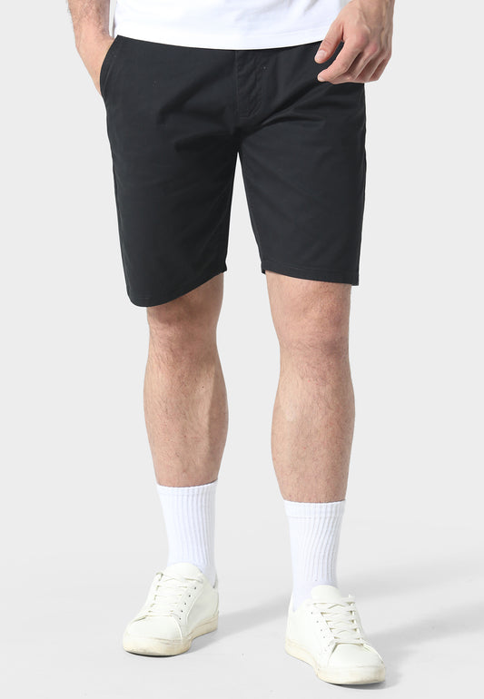 Tywyn Black Chino Shorts