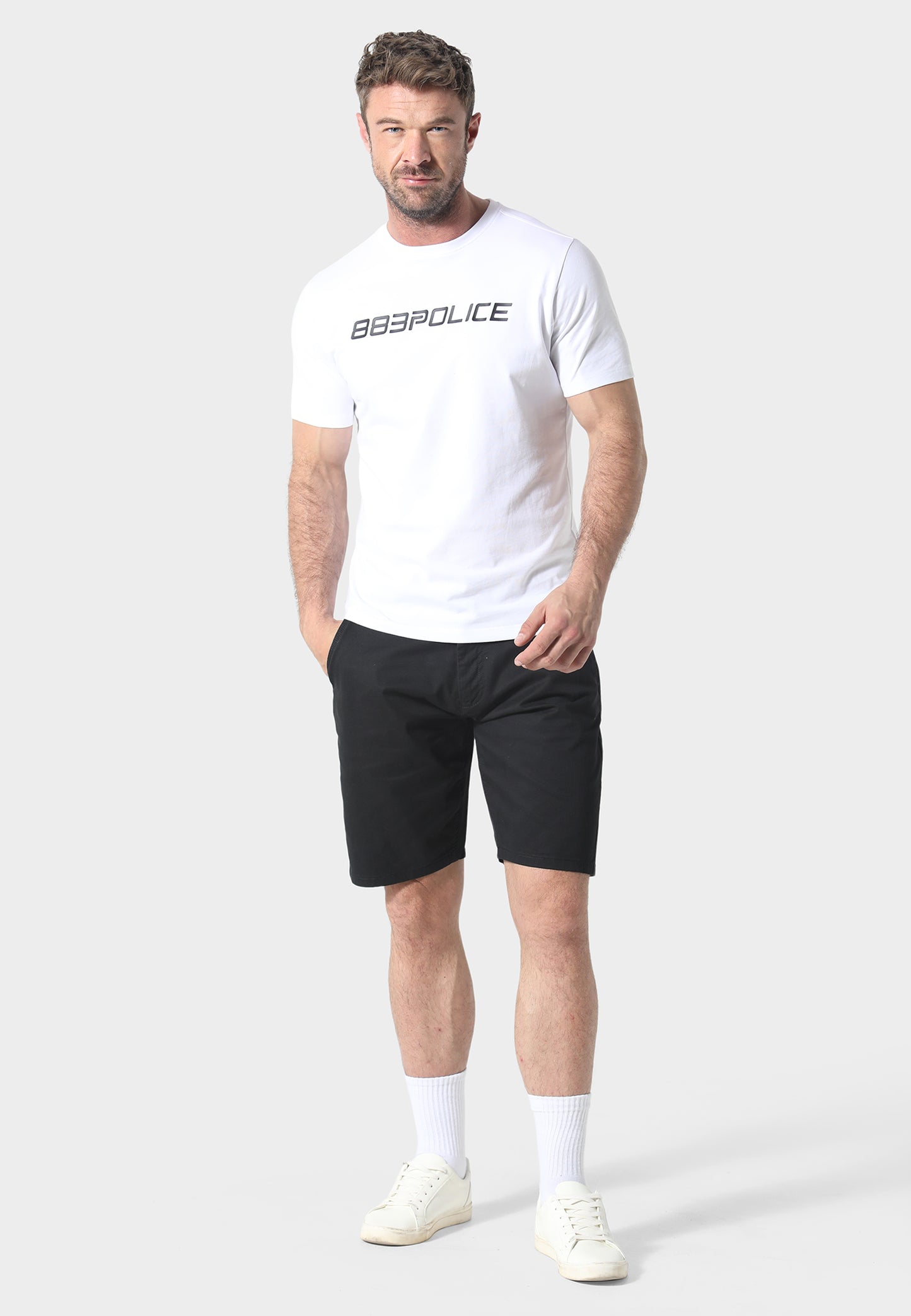 Tywyn Black Chino Shorts