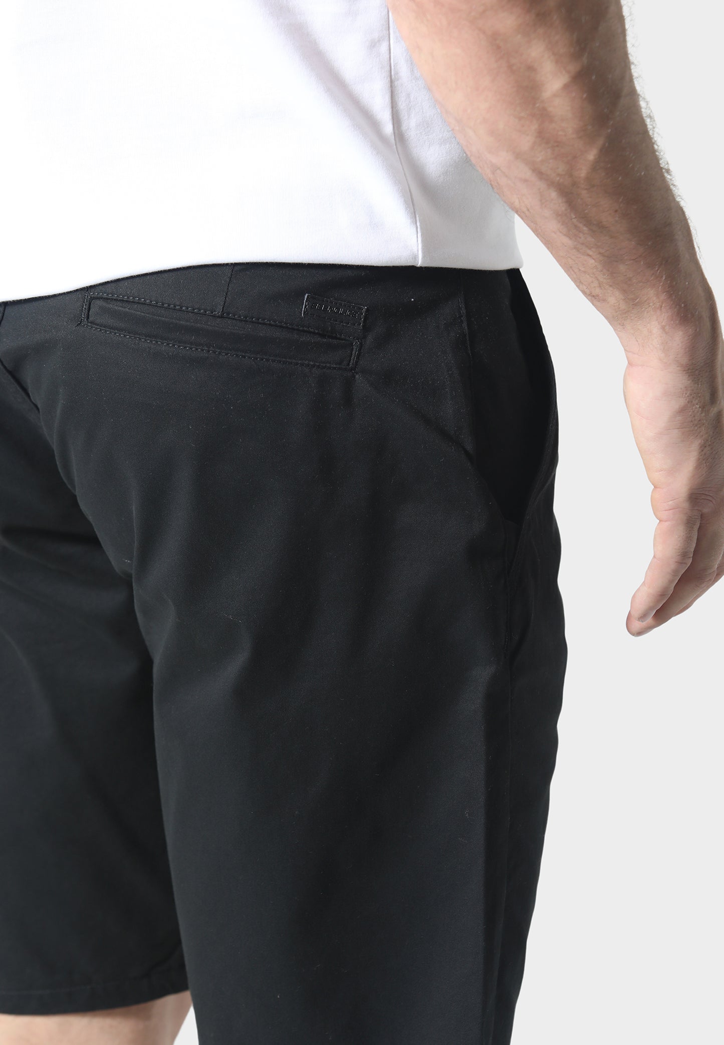 Tywyn Black Chino Shorts