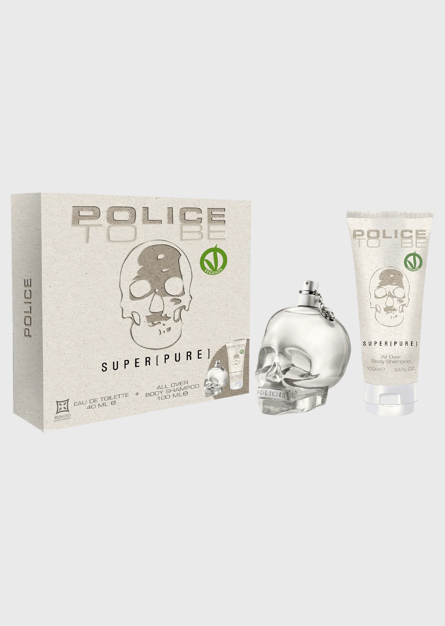 To Be Super Pure Eau de Toilette 40ml & Body Shampoo 100ml
