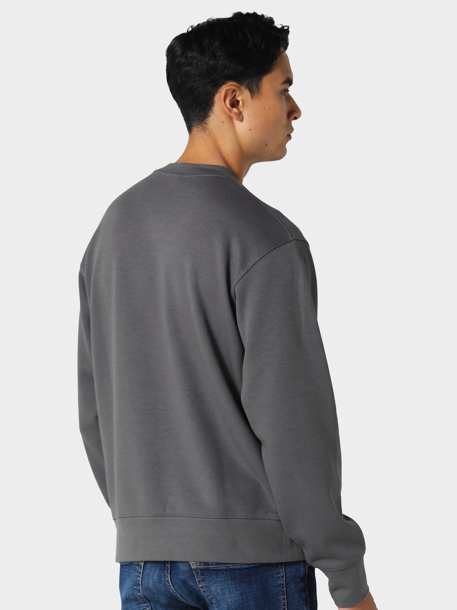 Verton Stone Grey Sweatshirt – 883 Police