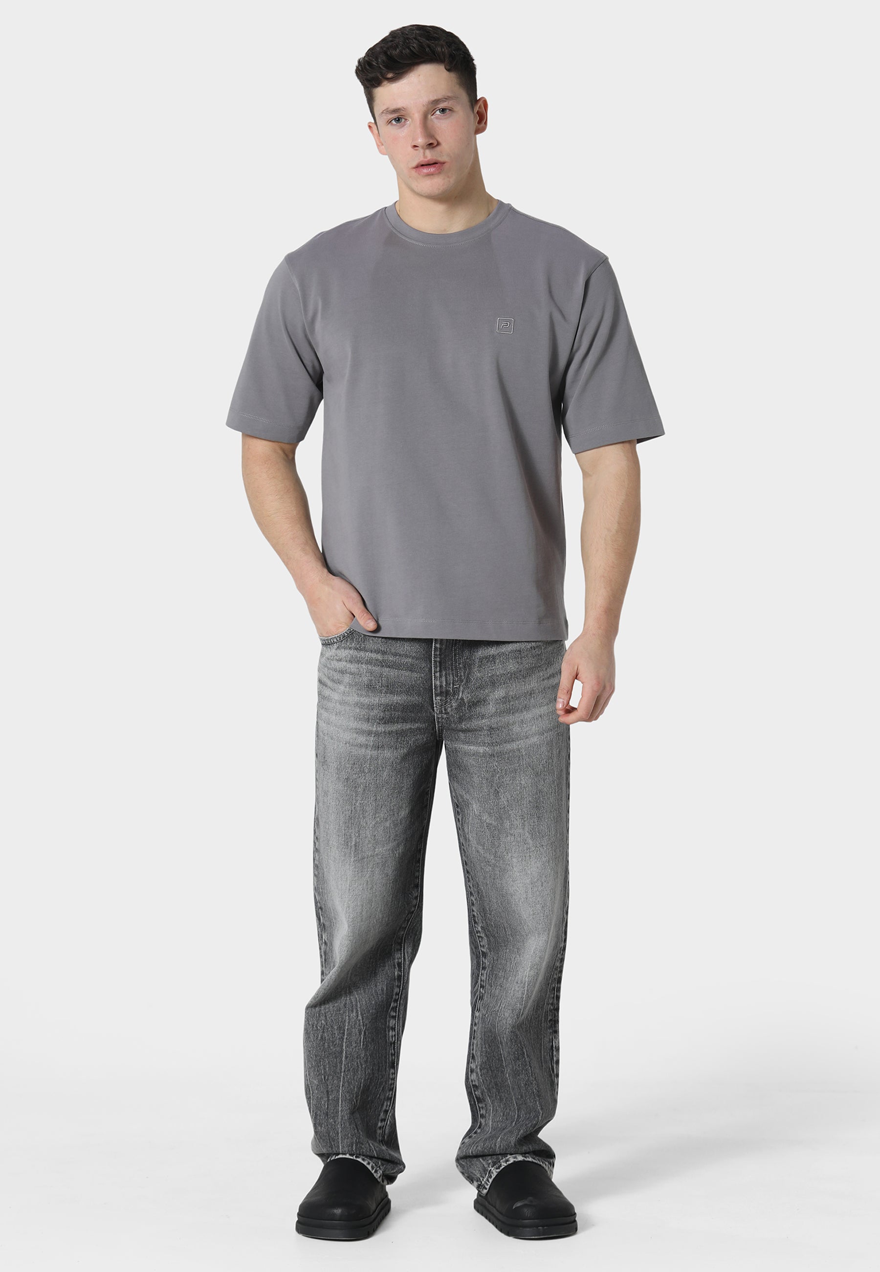 Vigor Stone Grey T-Shirt