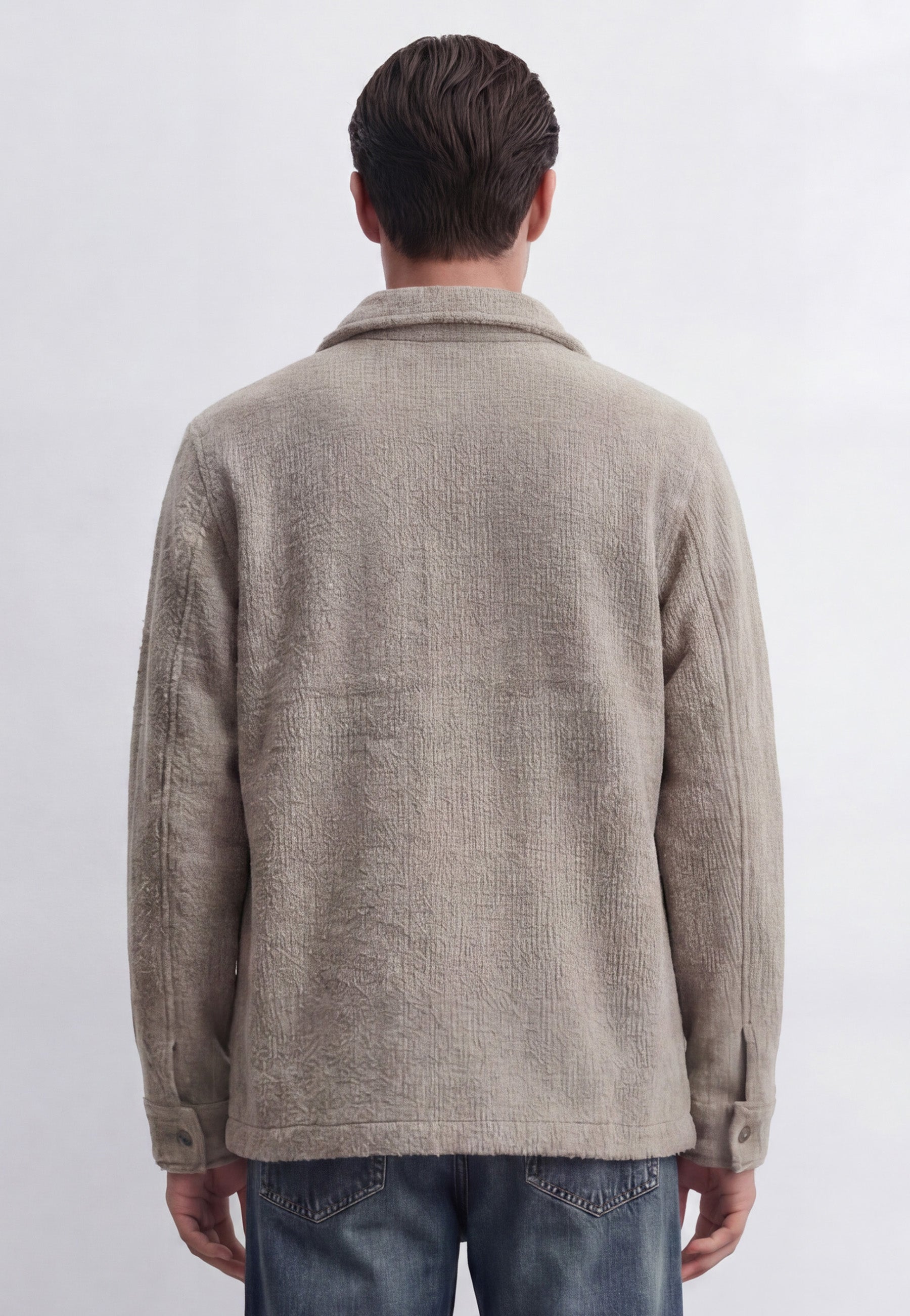 Vintra Nude Overshirt