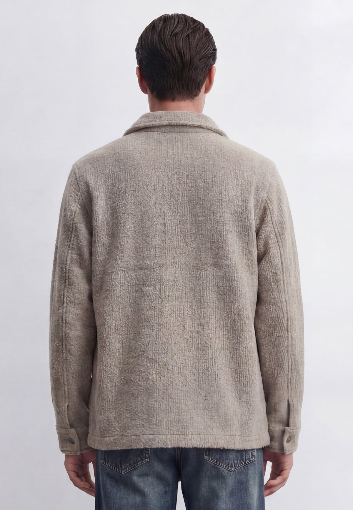 Vintra Nude Overshirt