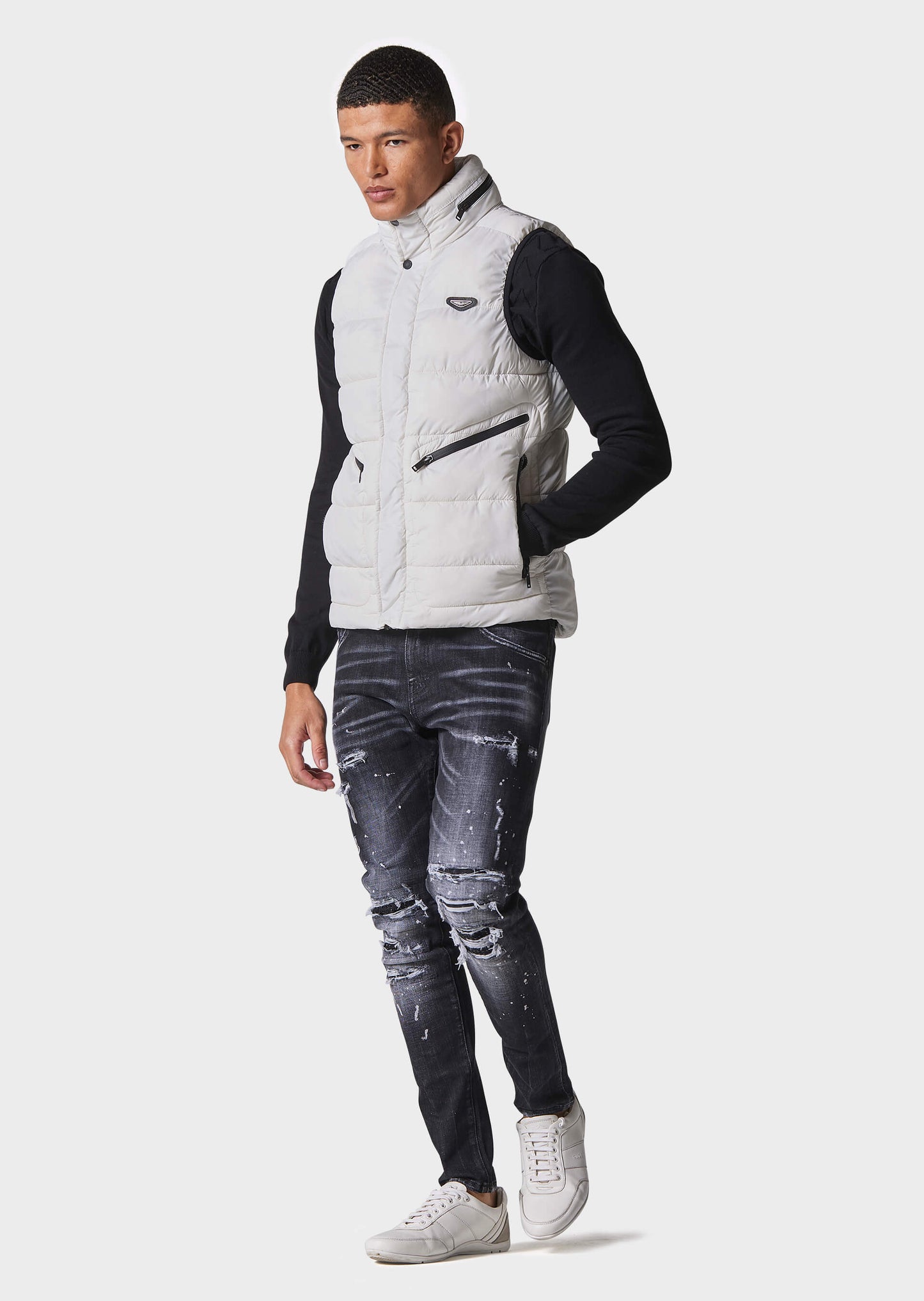 Walix White Gilet