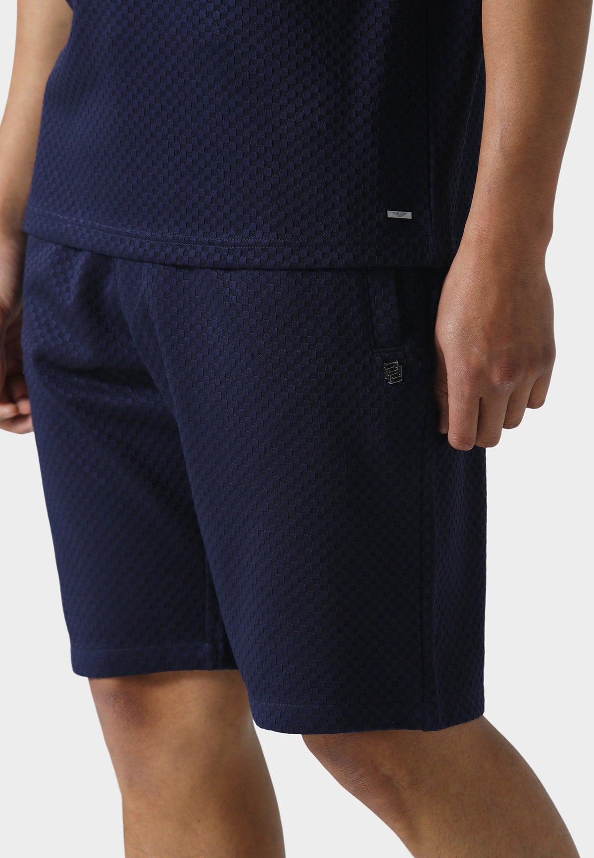Walmers Navy Jog Shorts