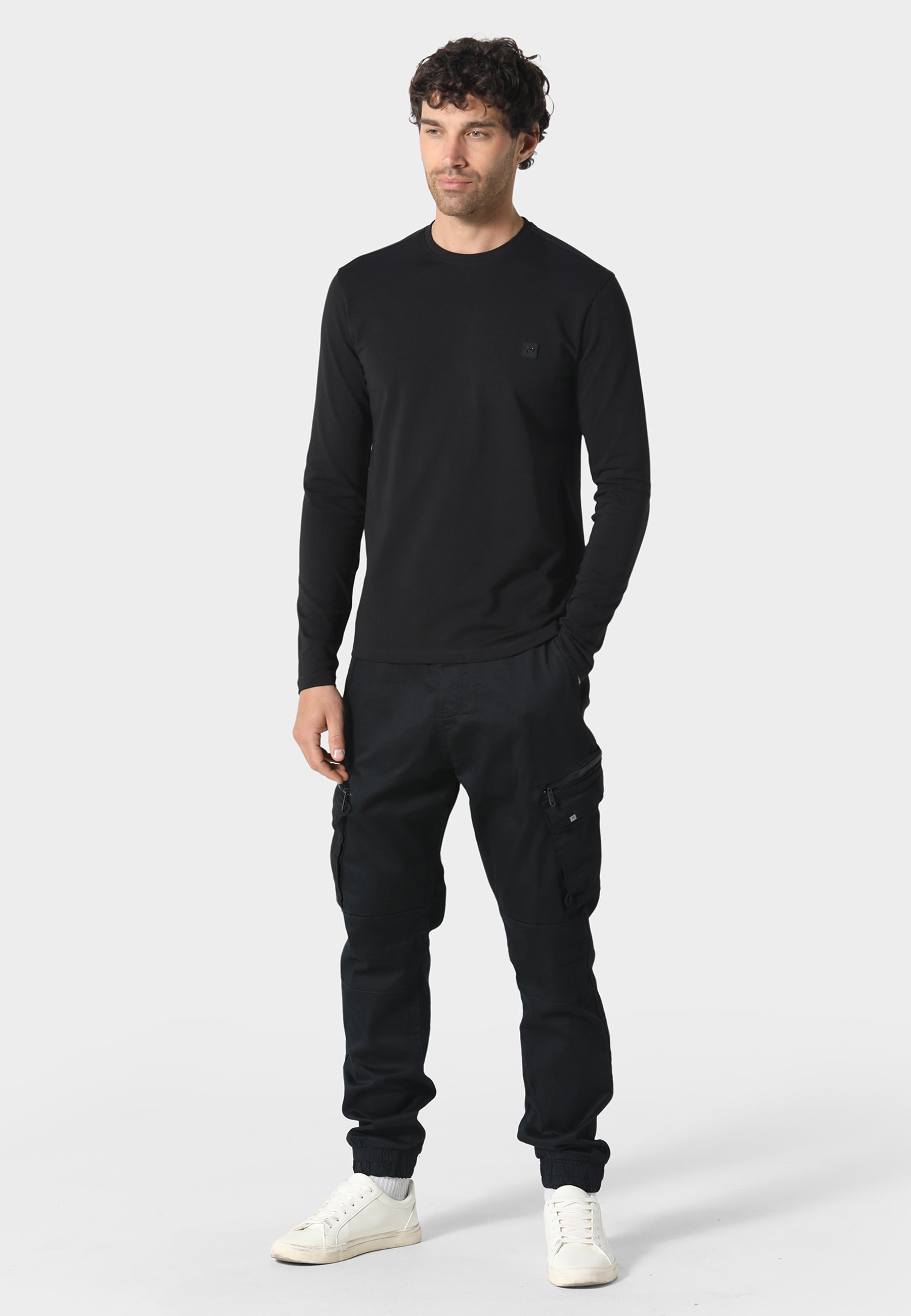 Ware Black Cargo Pants