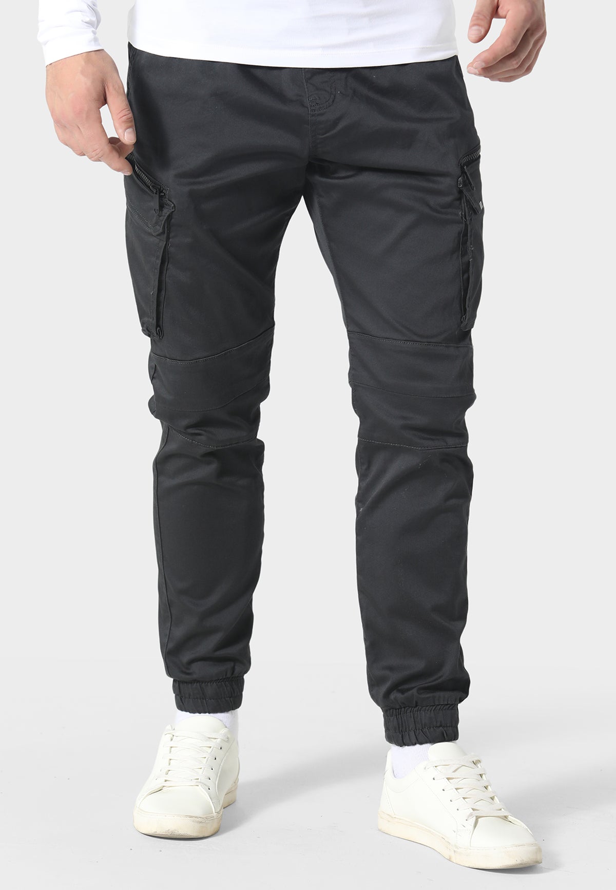 Ware Charcoal Cargo Pants