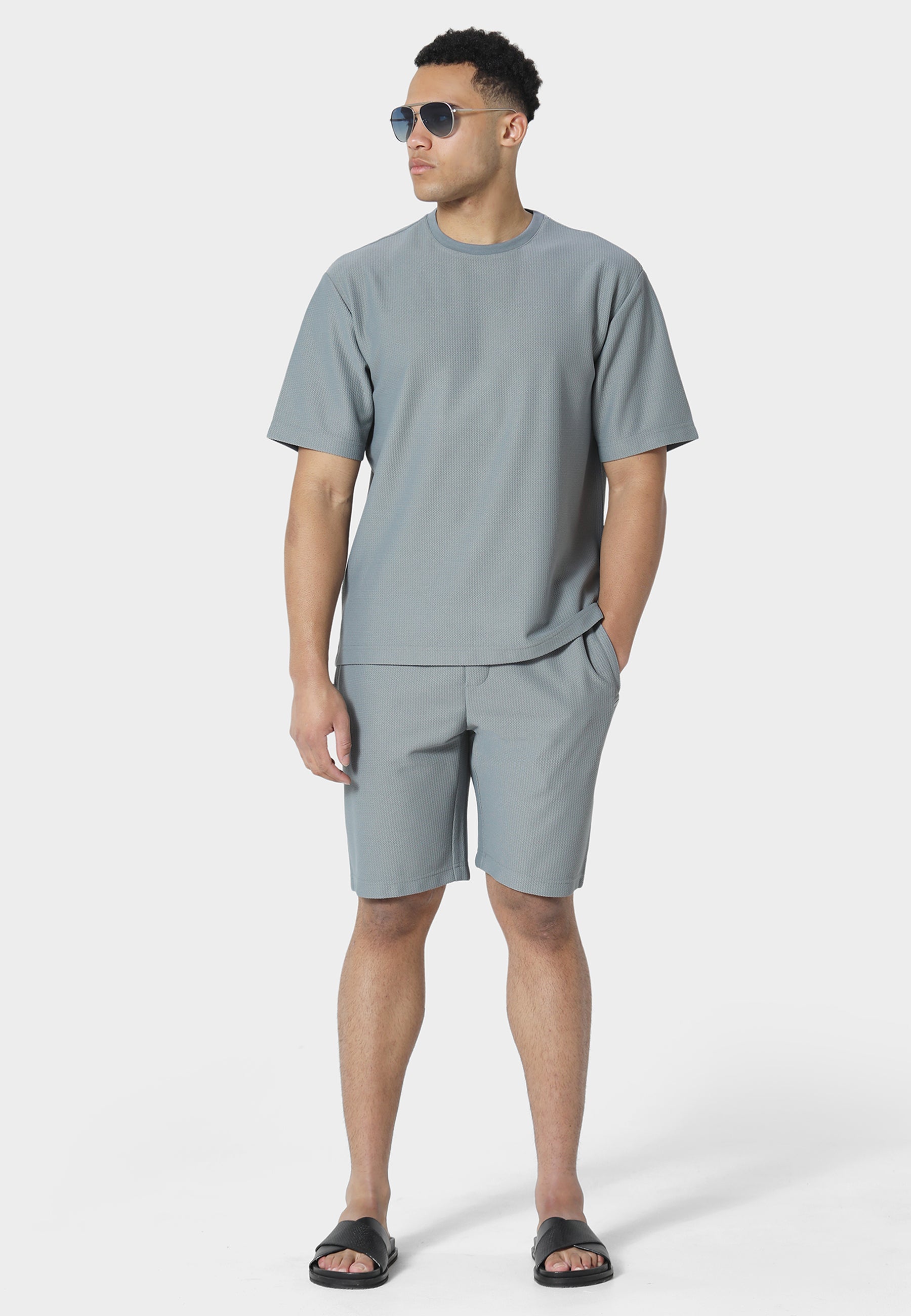 Welland Cool Grey Shorts