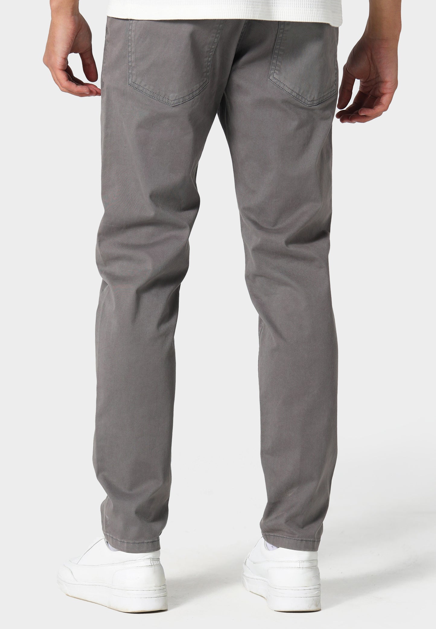 Wellington Stone Grey Chinos
