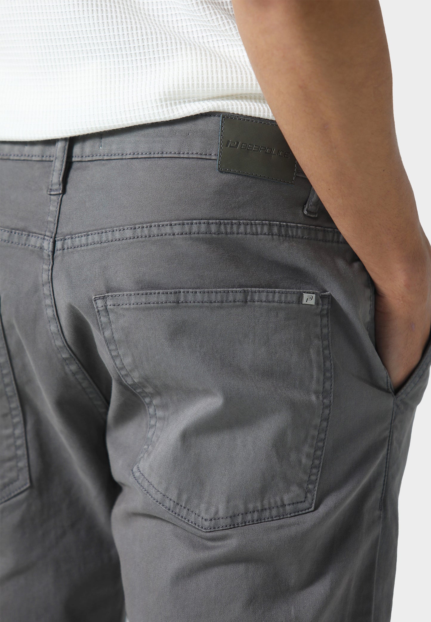 Wellington Stone Grey Chinos