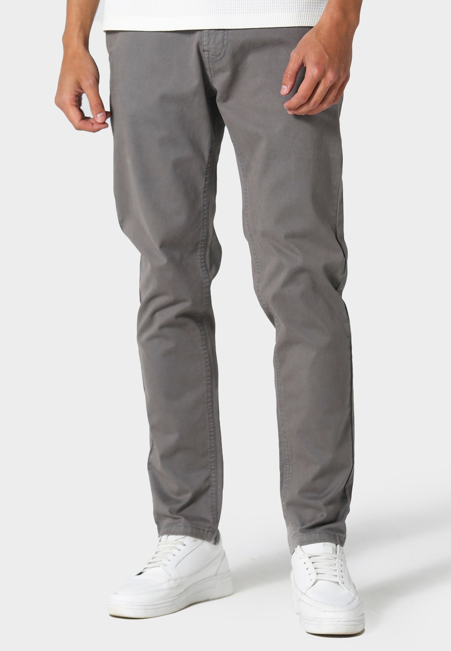 Wellington Stone Grey Chinos