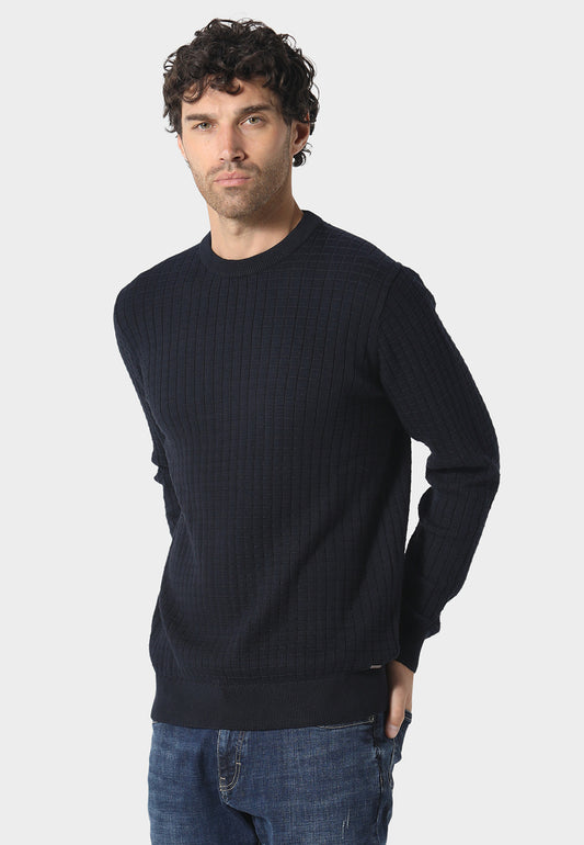 Westbrook Navy Knitwear