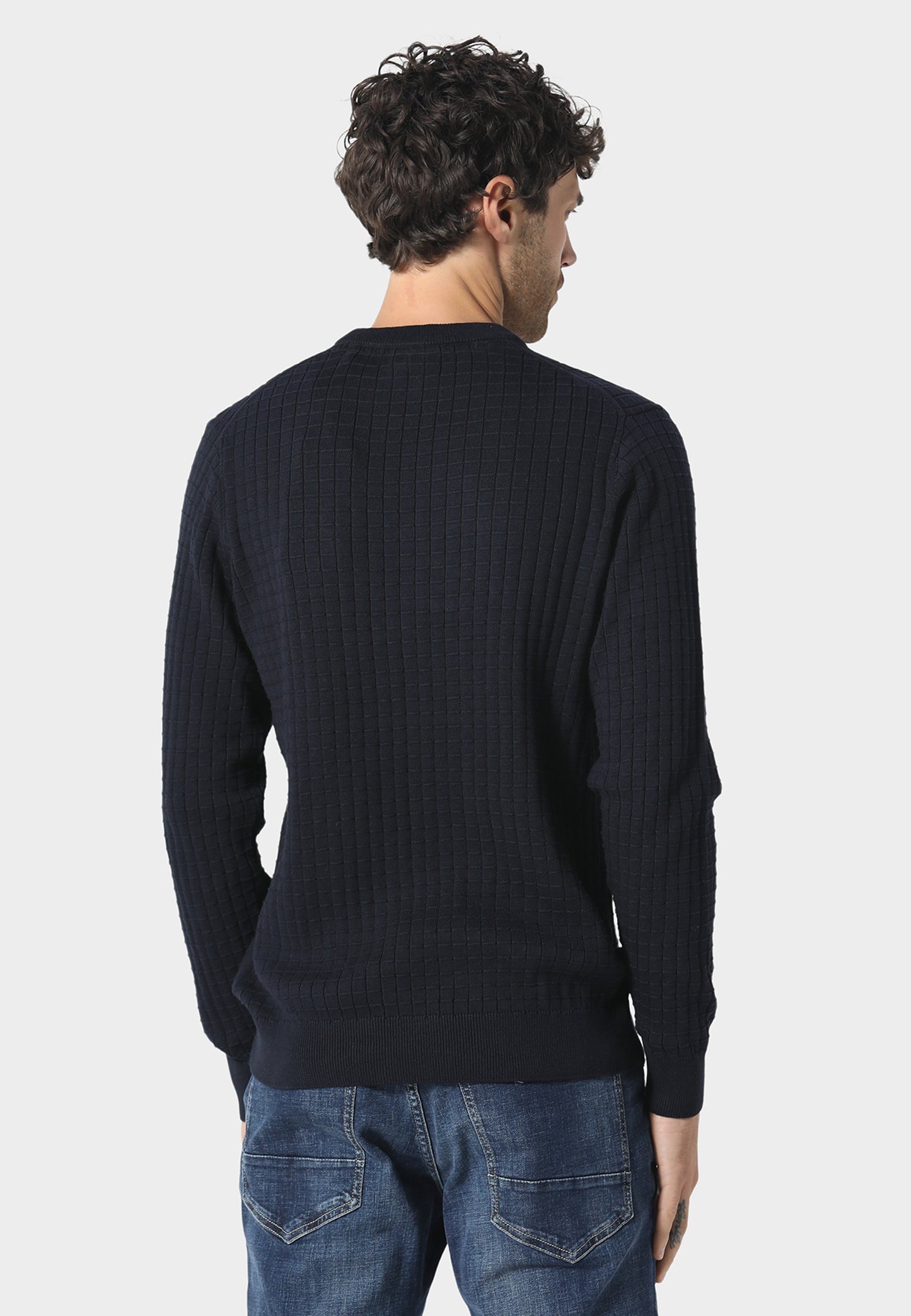 Westbrook Navy Knitwear