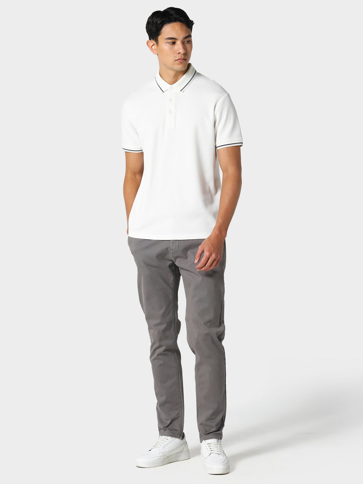Withpen Bone White Polo Shirt