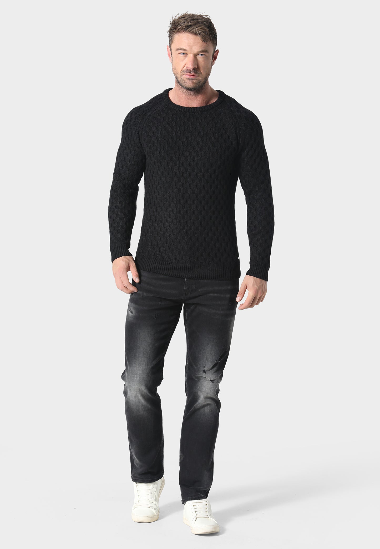 Woodson Black Knitwear