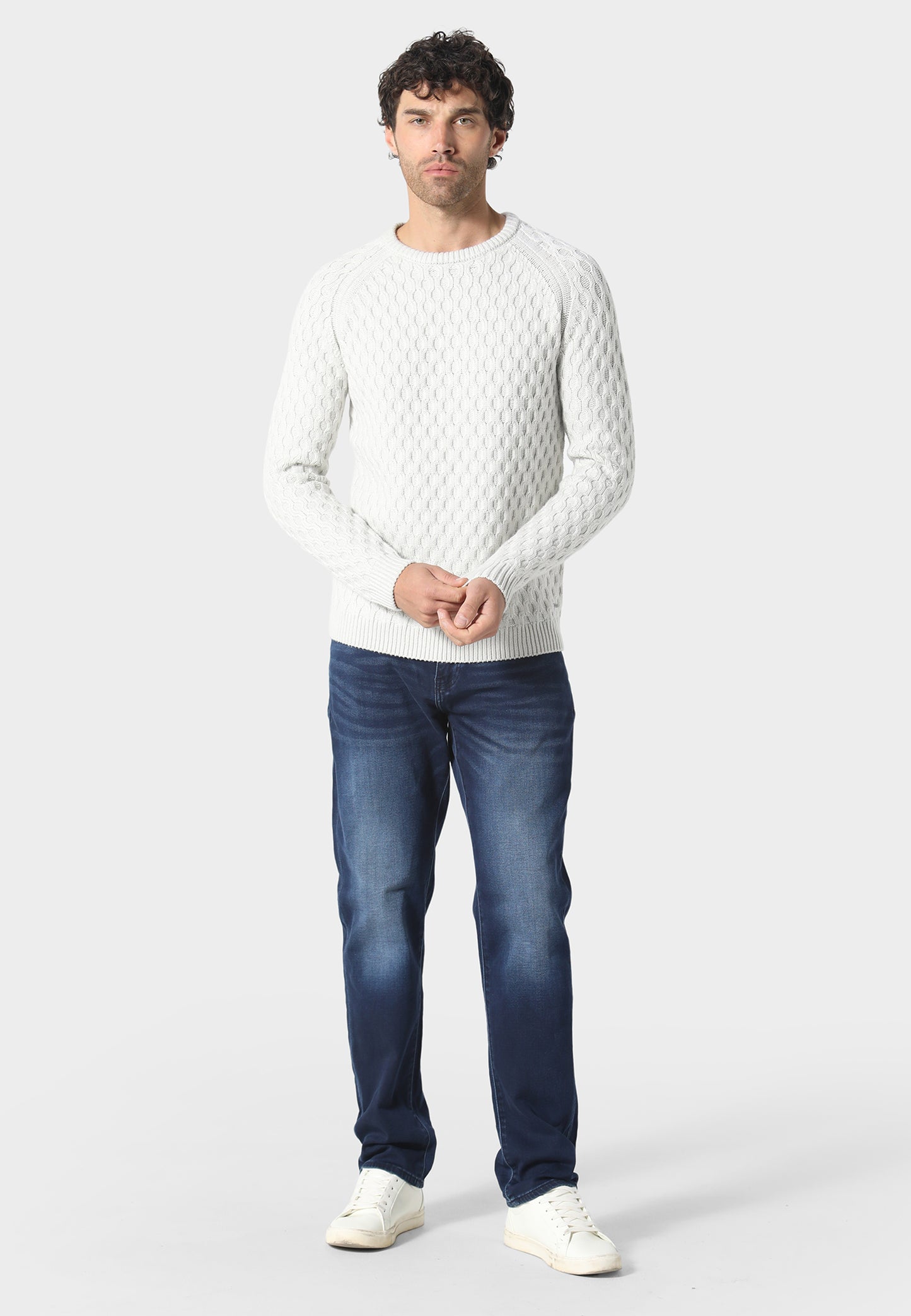 Woodson Ecru Knitwear