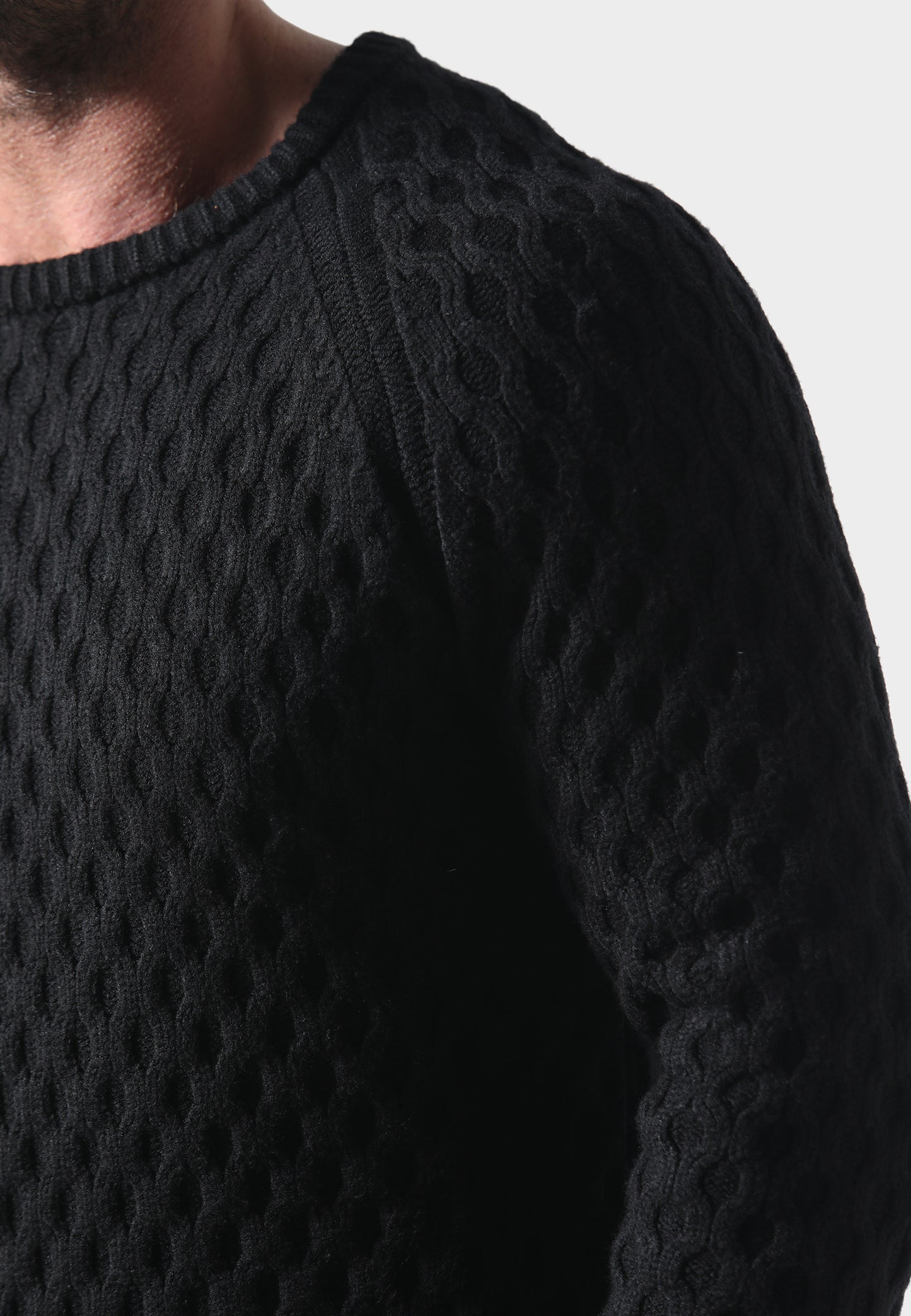 Woodson Black Knitwear