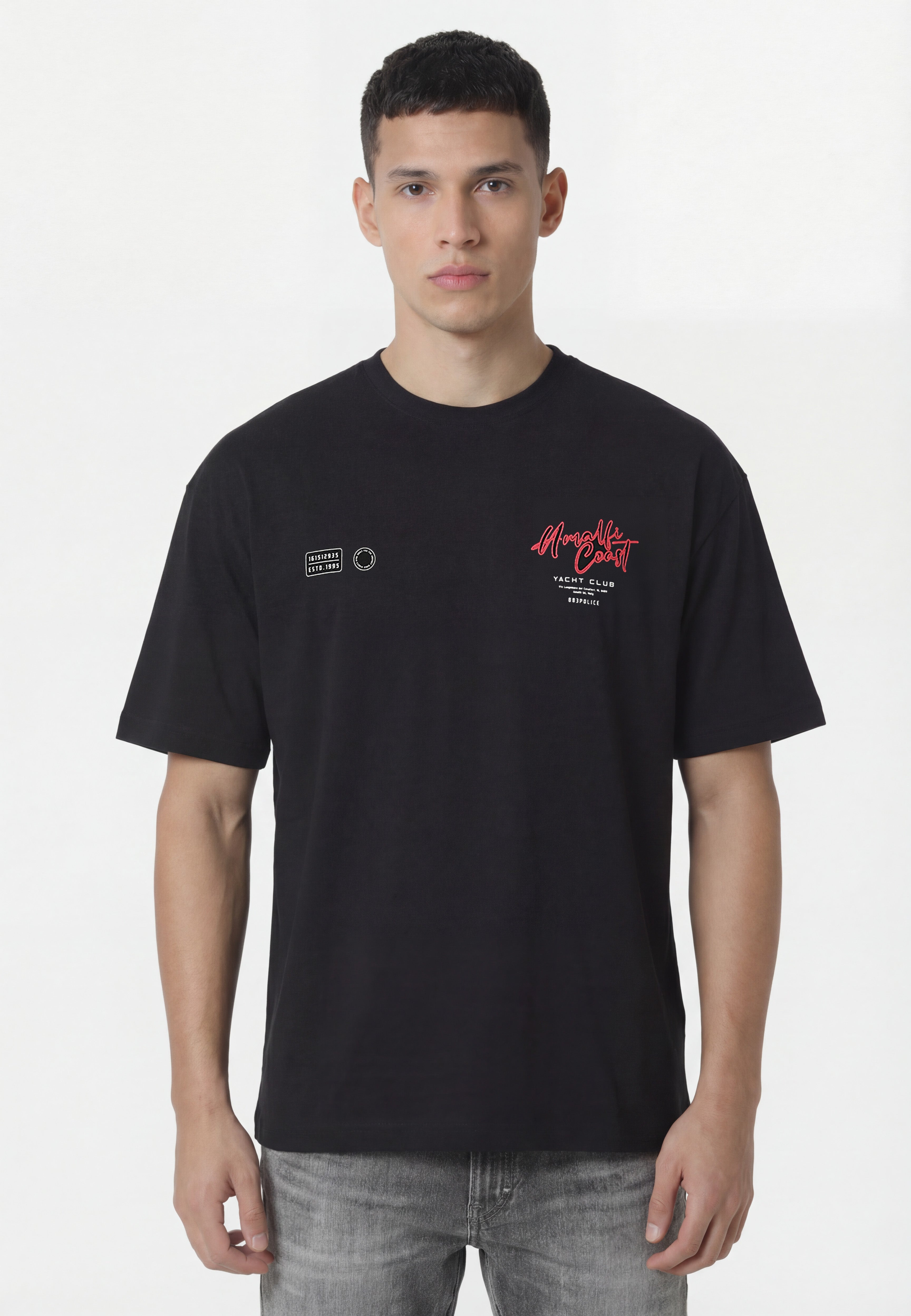 Amalfi Black T-Shirt
