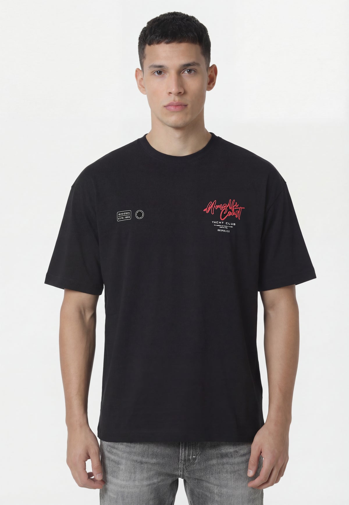 Amalfi Black T-Shirt