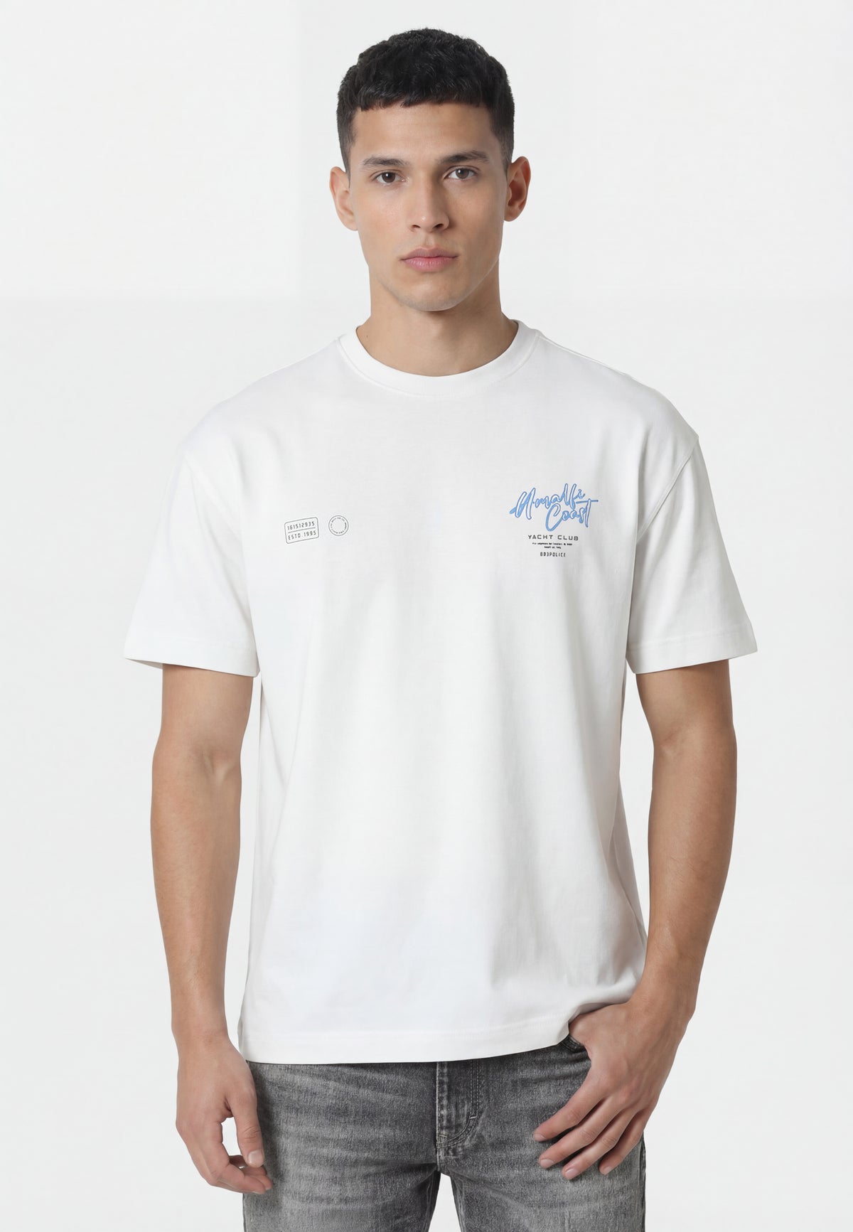 Amalfi Bone White T-Shirt