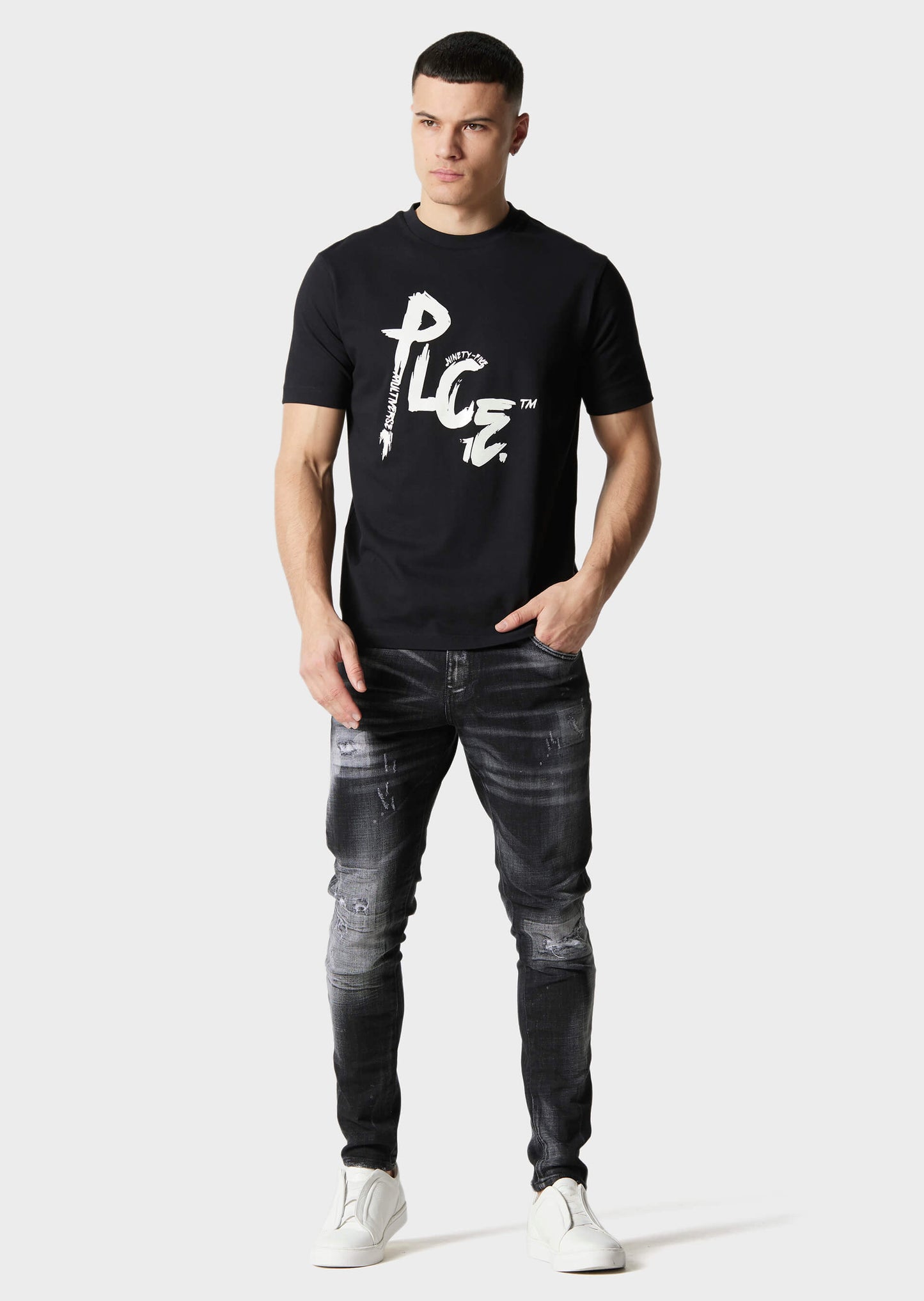Avoca Black T-Shirt