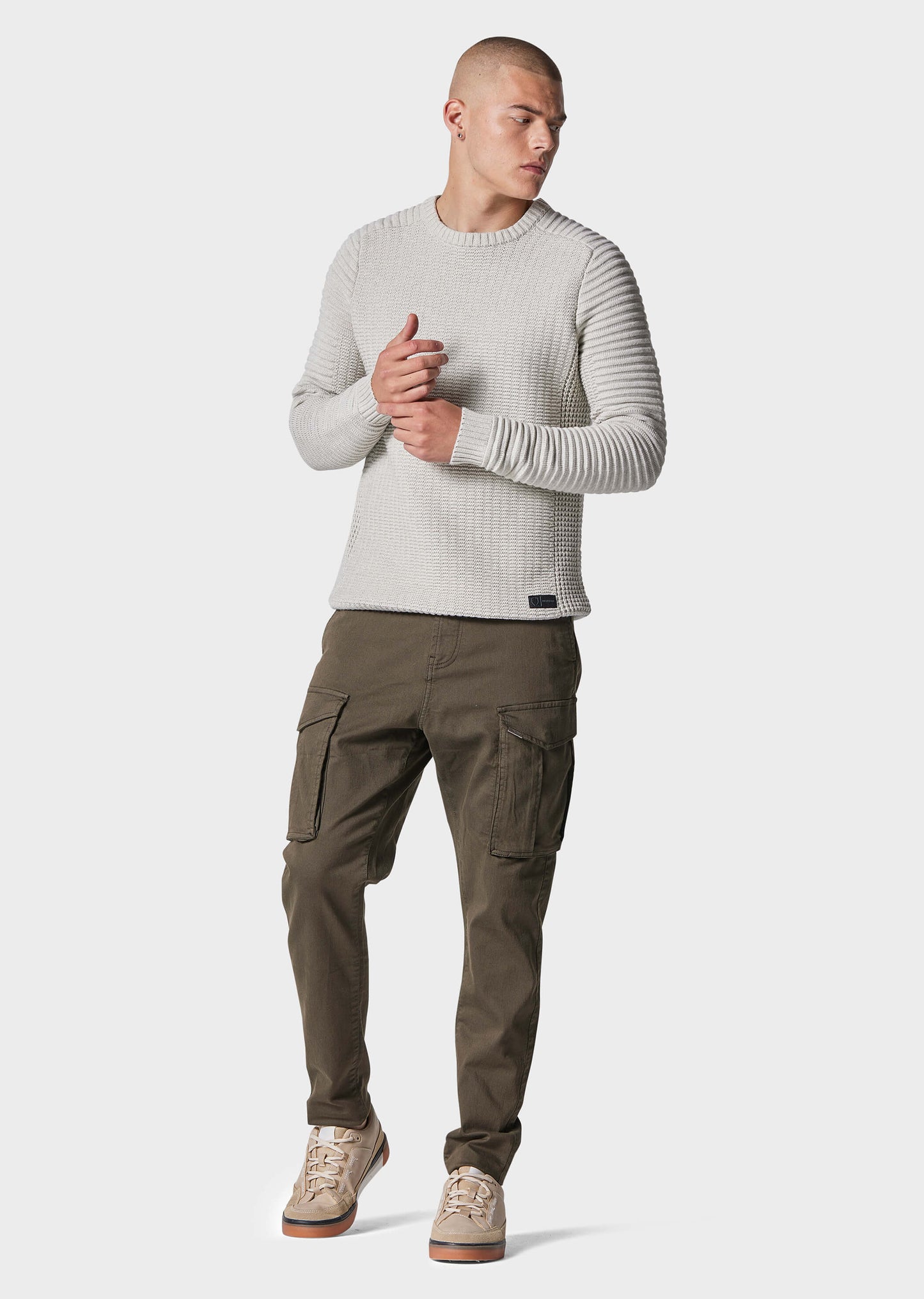 Carson Ecru Knitwear