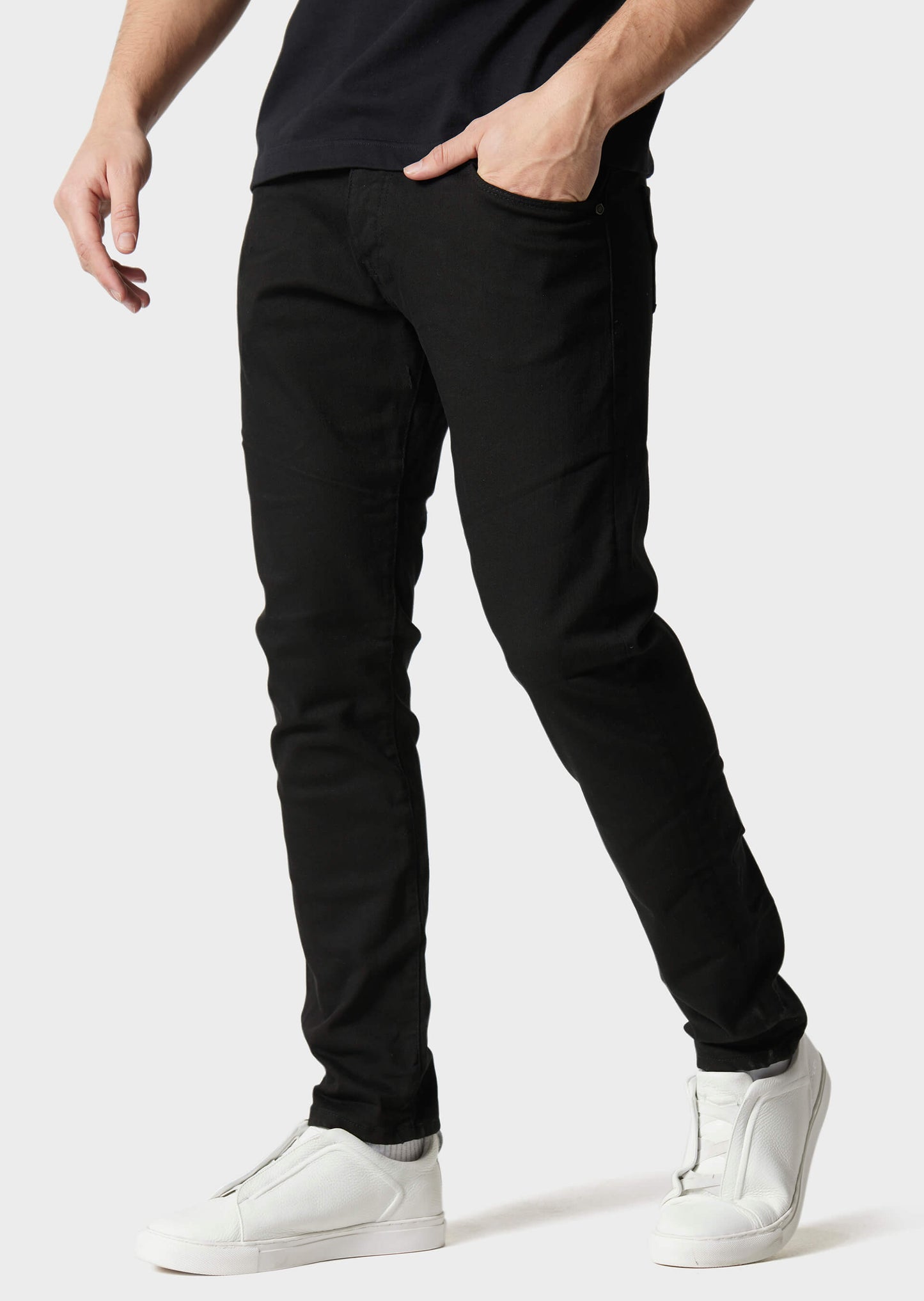 Cassady MOT 383 Clean Black Stretch Regular Fit Jeans