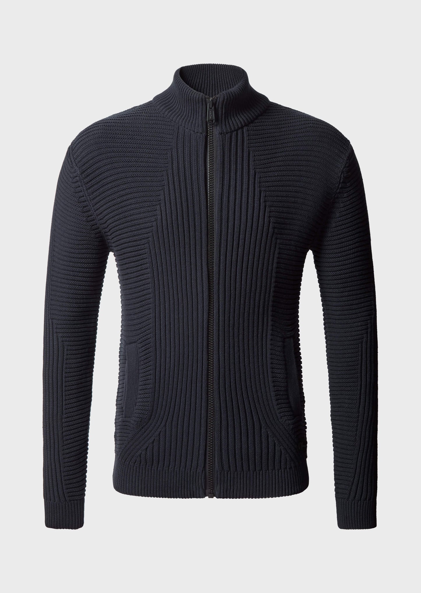 Jaymes Navy Knitwear