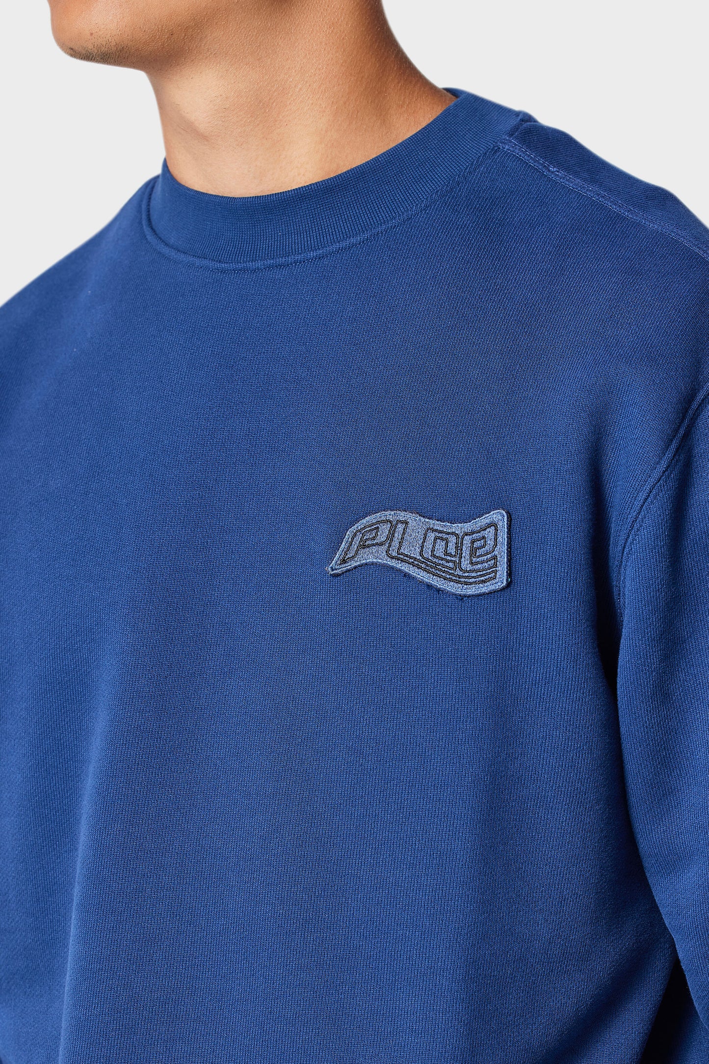 Merapi Palm Blue Sweatshirt
