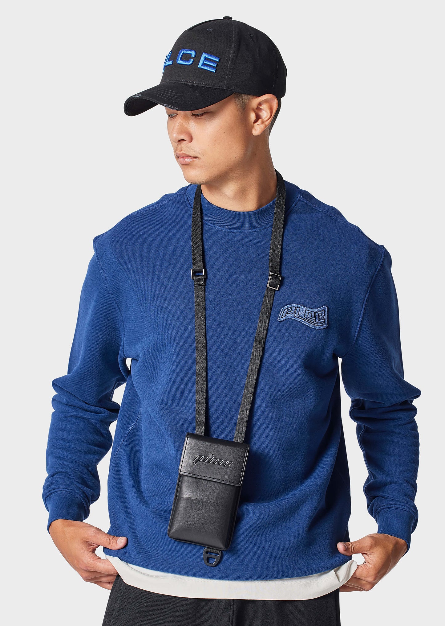 Merapi Palm Blue Sweatshirt