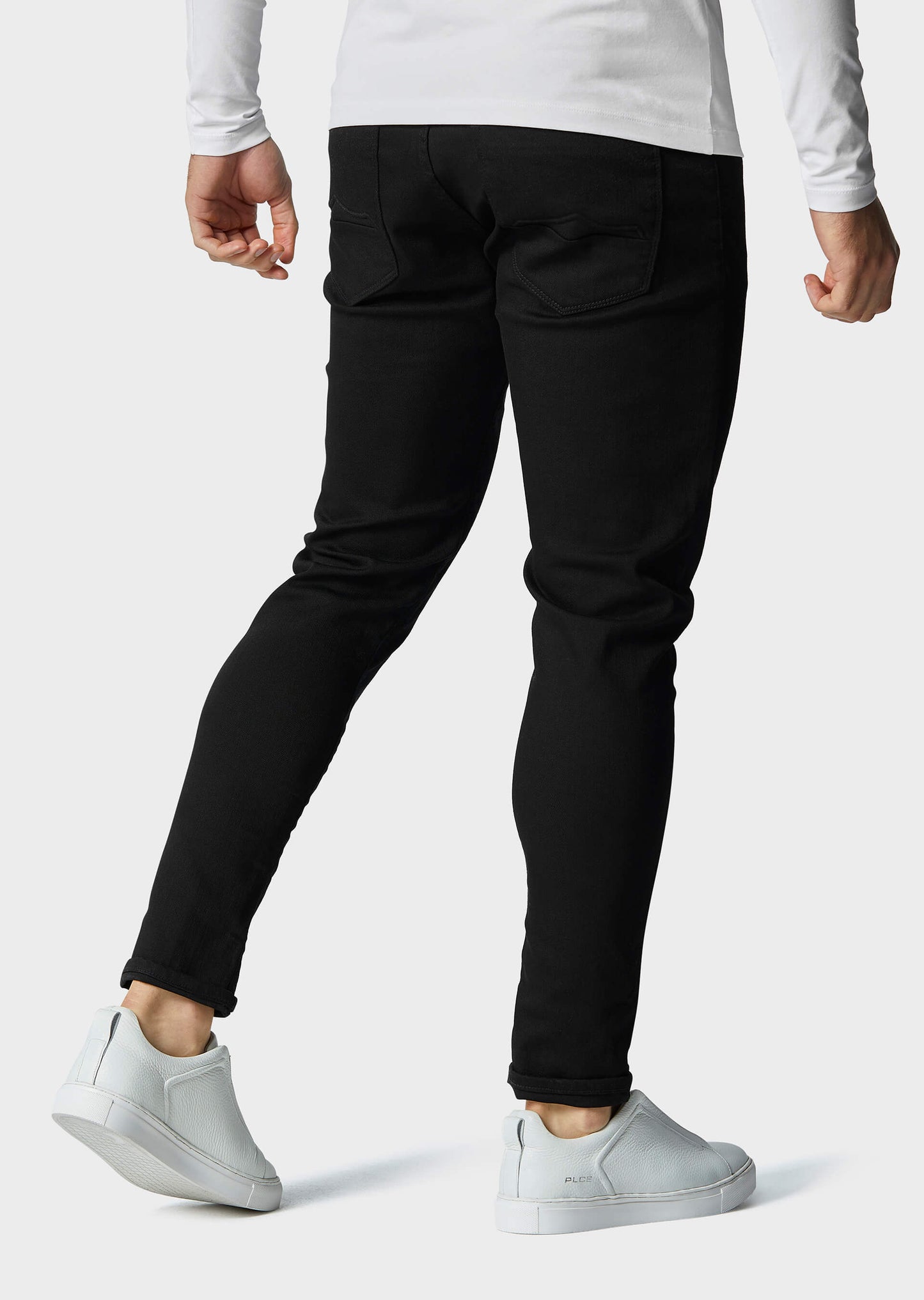 Moriarty Lak 383 Activeflex Super Stretch Slim Fit Black Jeans