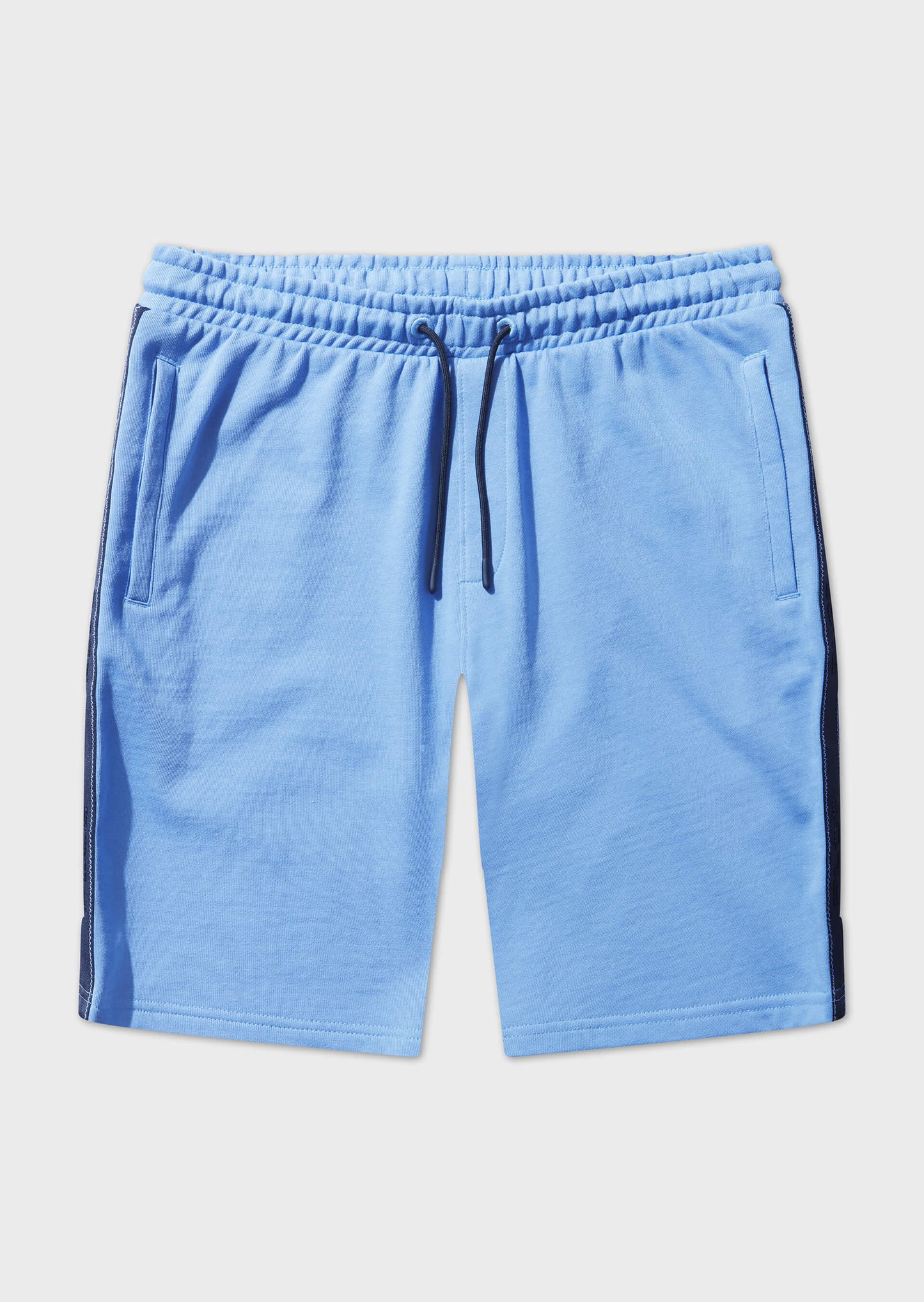 Anila Tranquil Blue Jogger Shorts