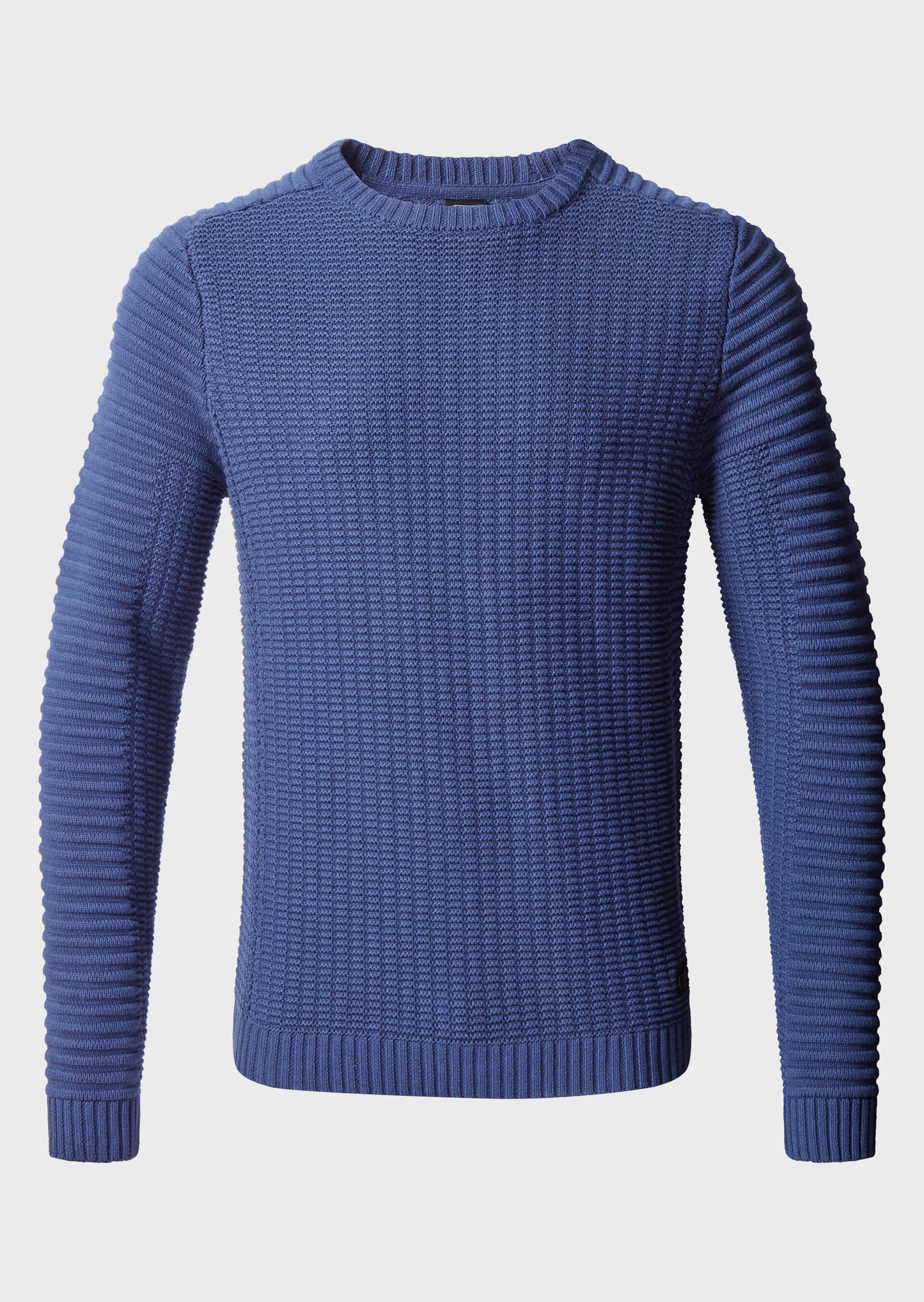 Carson Petrol Blue Knitwear