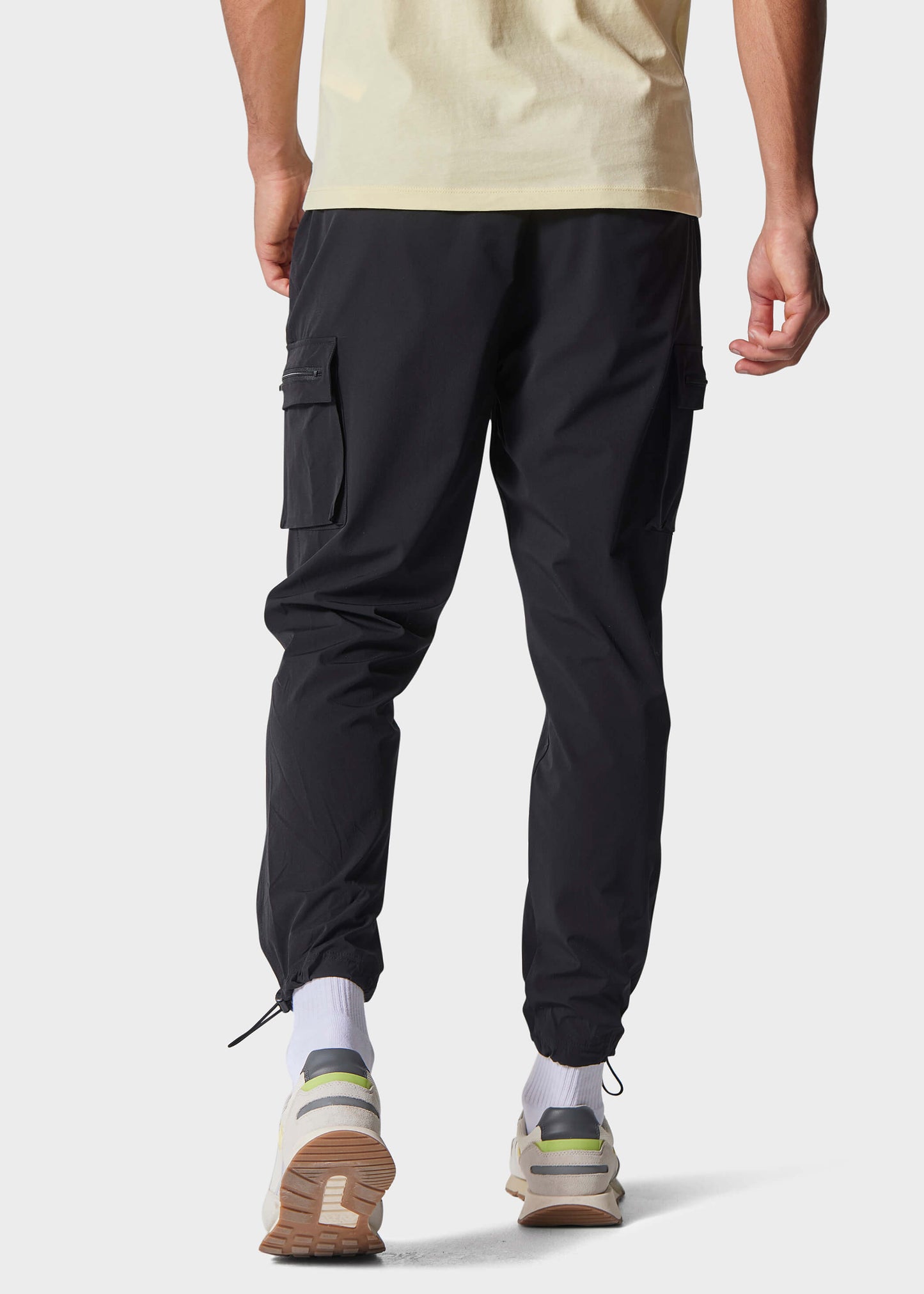 Cavone Black Cargo Pants