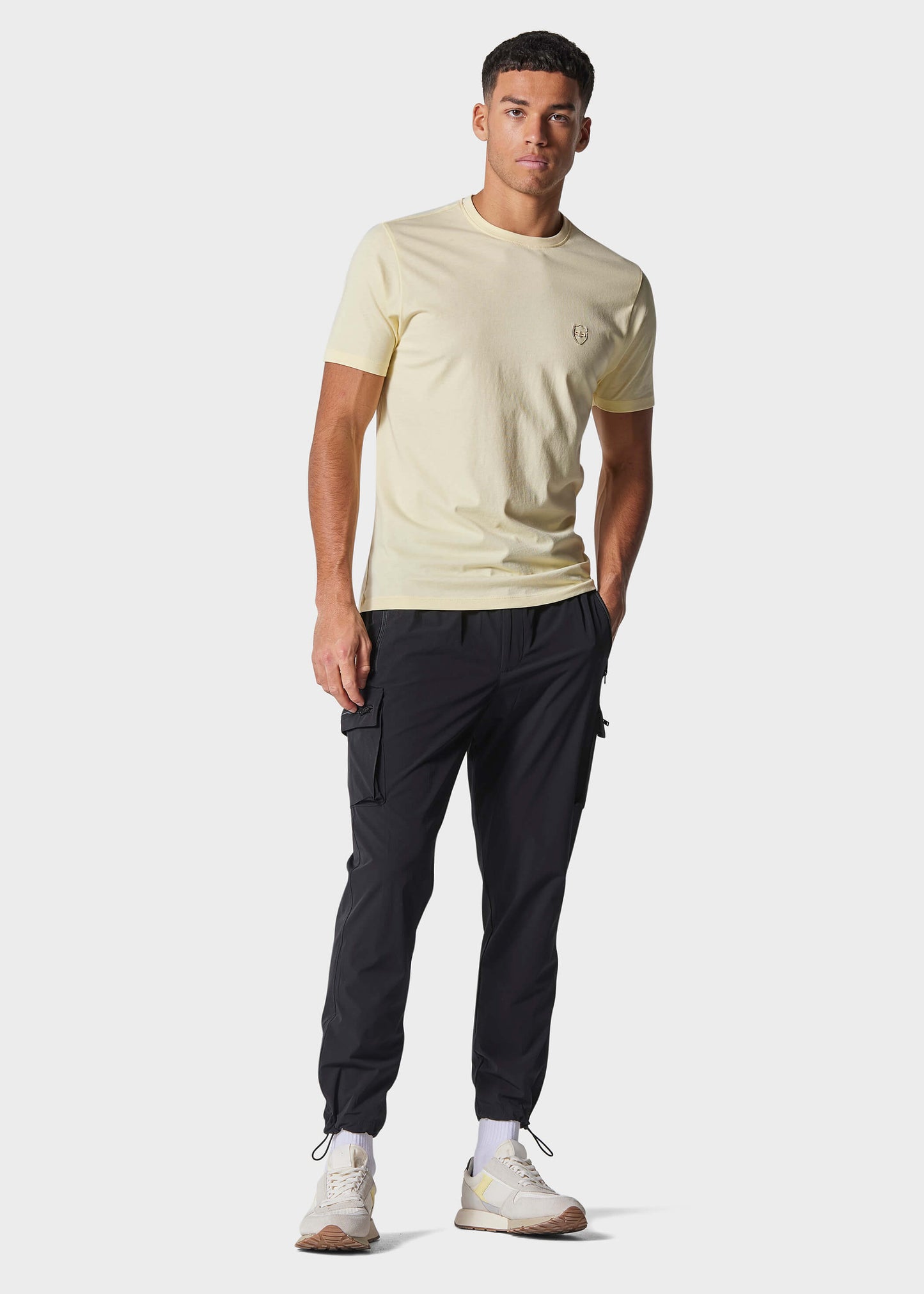 Cavone Black Cargo Pants