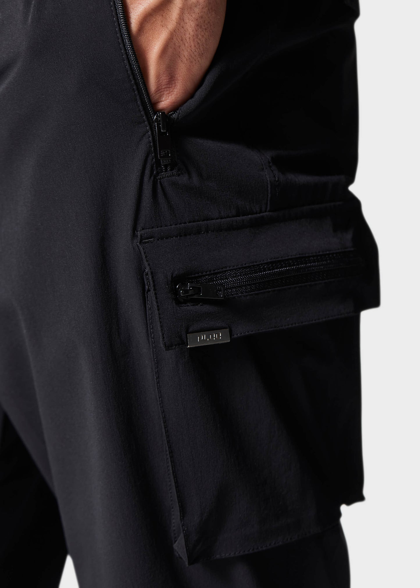 Cavone Black Cargo Pants