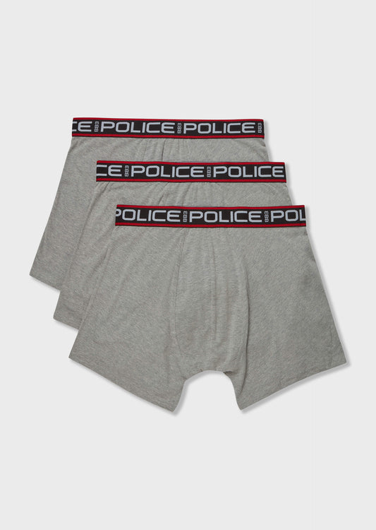 Corti Grey 3 Pack Boxers