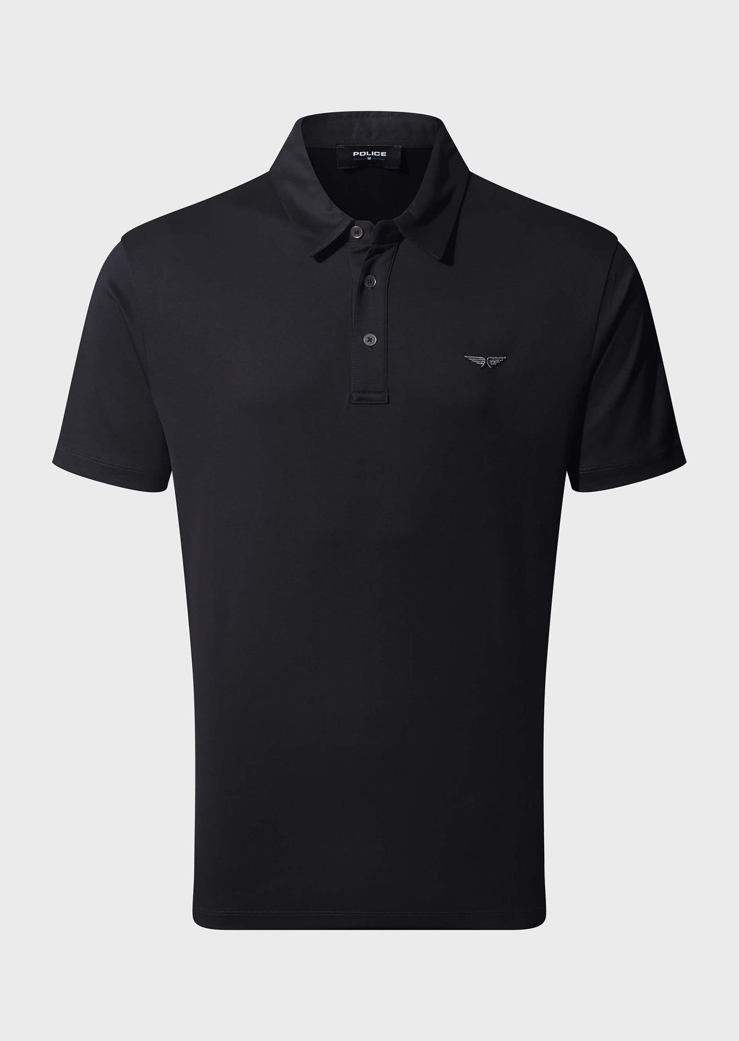 Leytun Black Polo Shirt