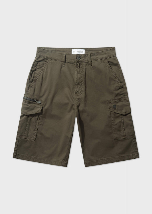 Lindros Khaki Cargo Shorts