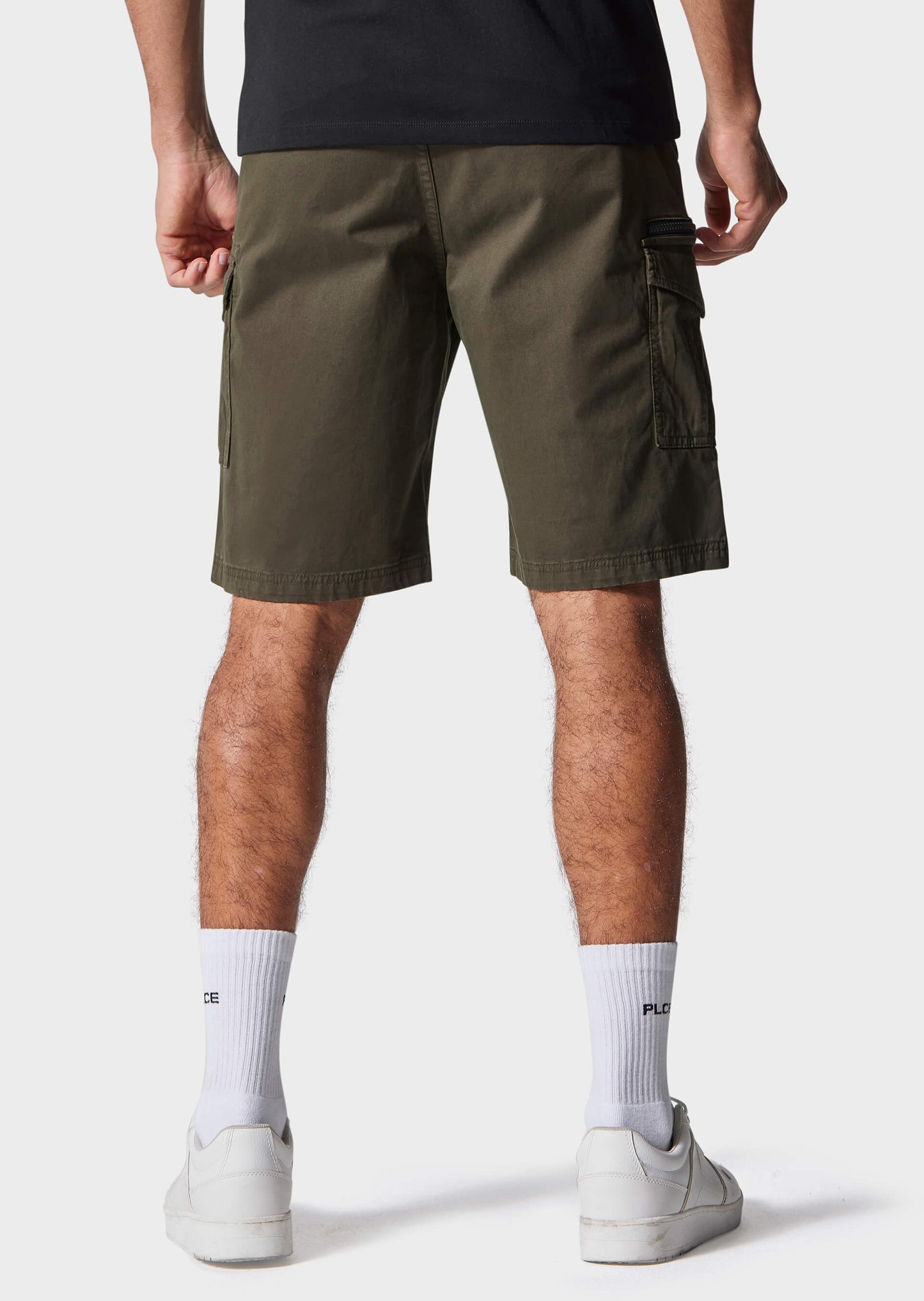 Lindros Khaki Cargo Shorts