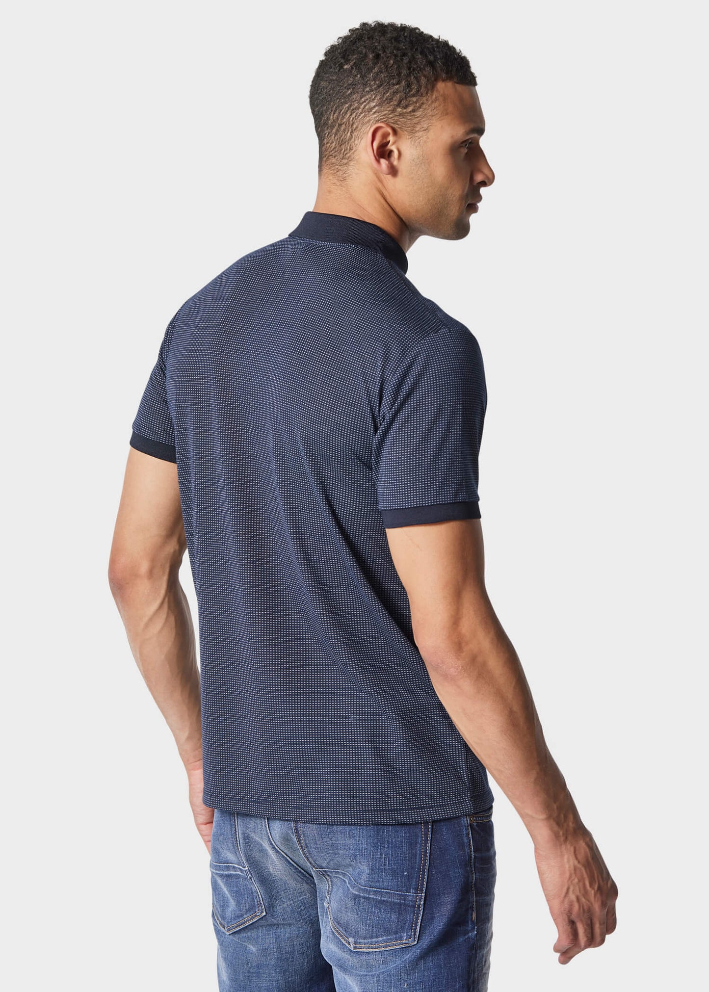 Meyer Navy Polo Shirt