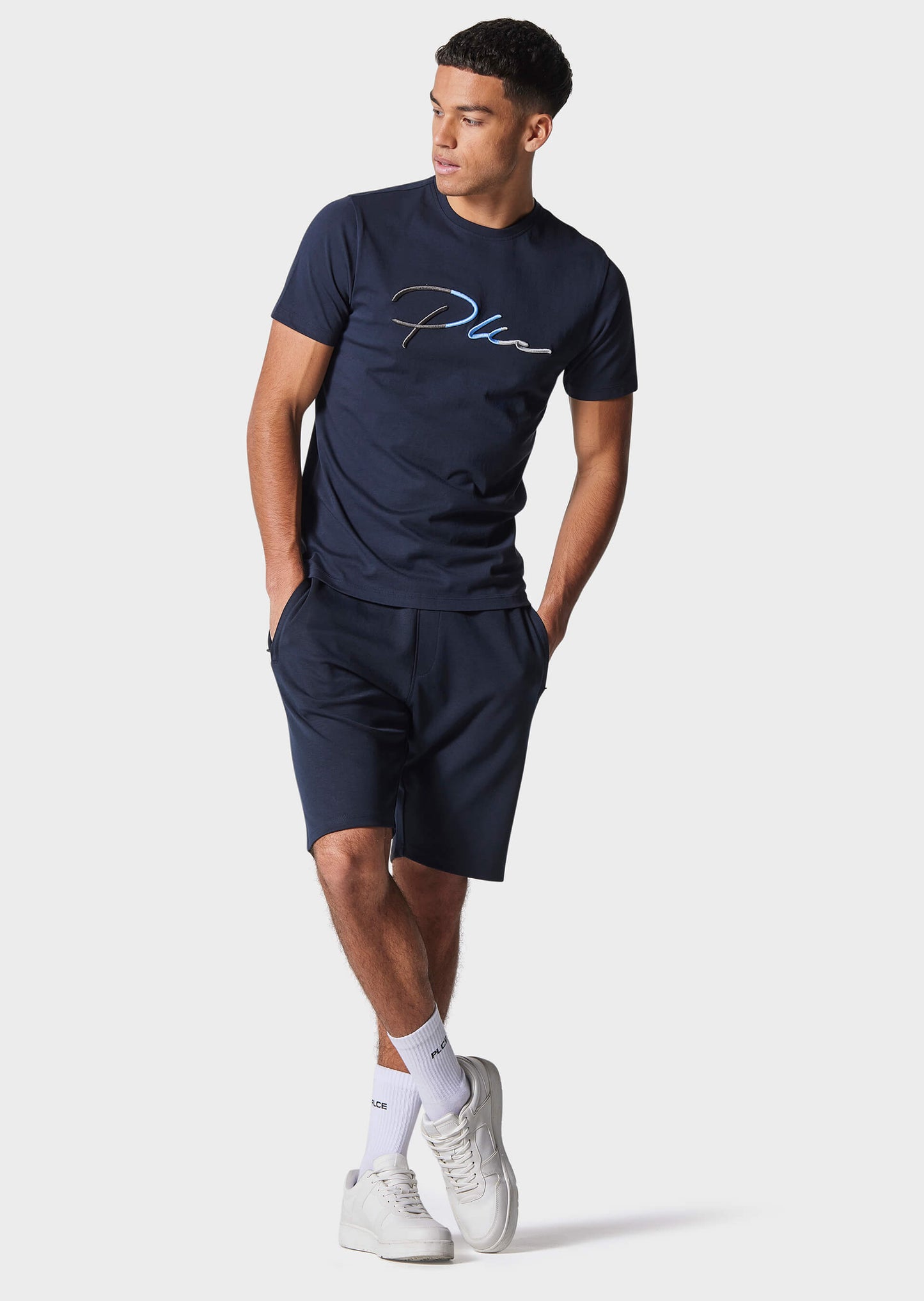 Nilsson Navy Jogger Shorts