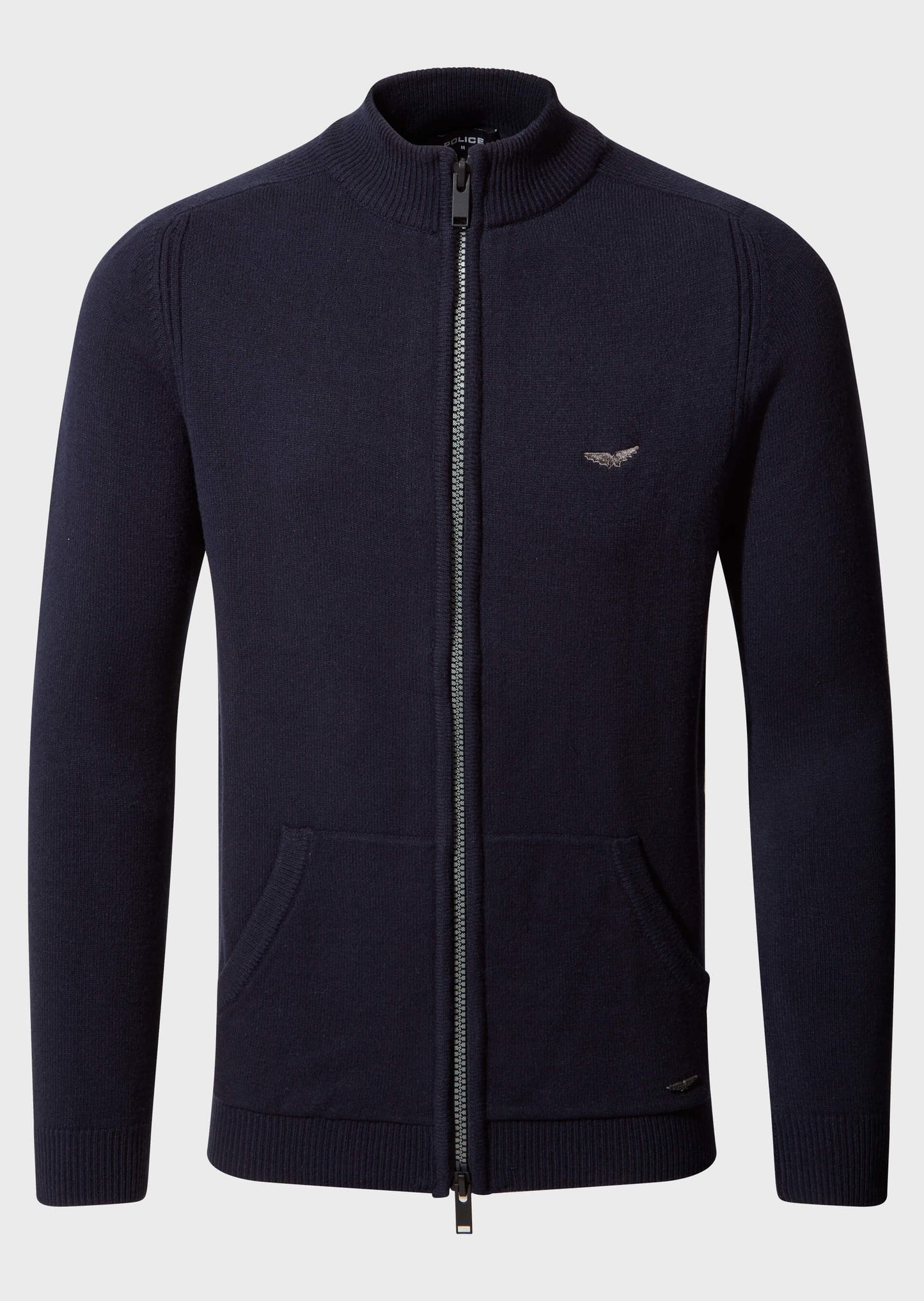 Opted Navy Zip-Up Sweatshirt