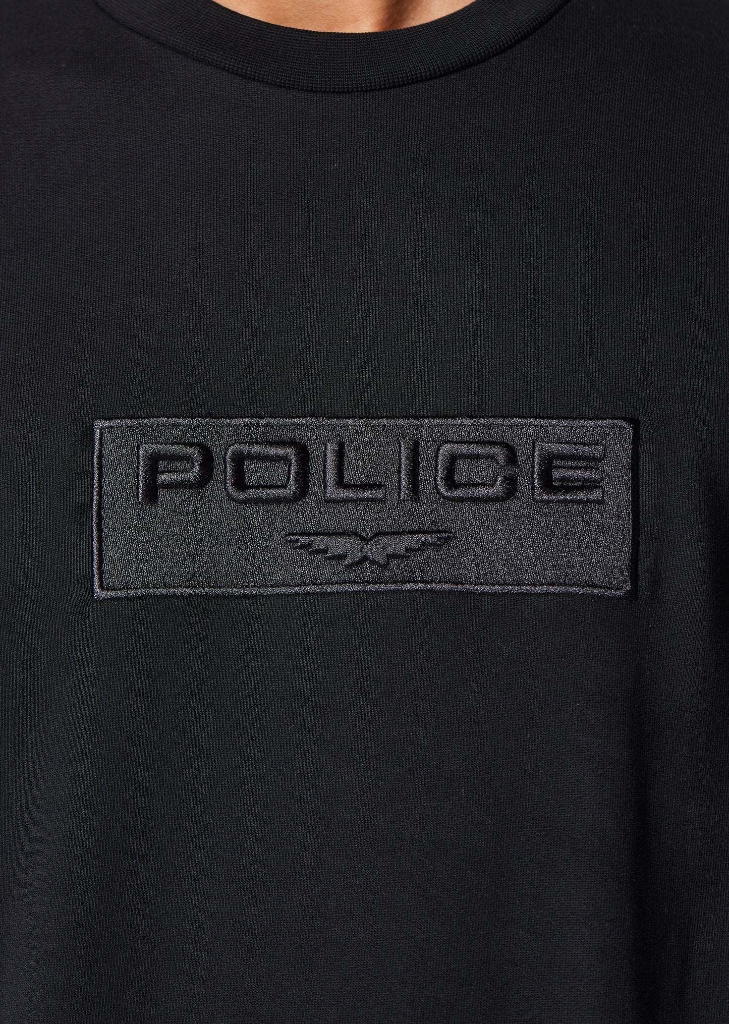 Circle Jet Black Sweatshirt